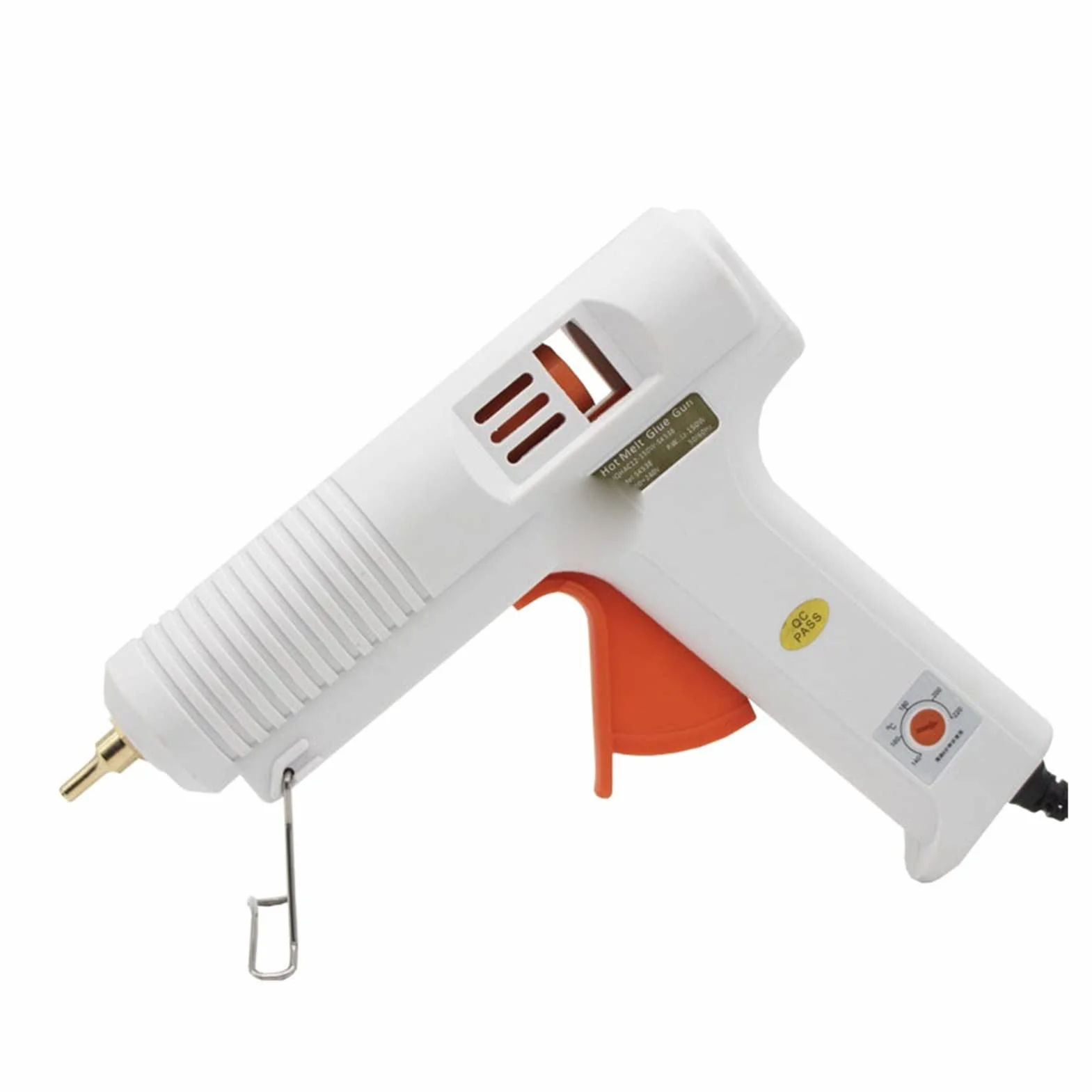 150 W pistolet do klejenia na gorąco długa dysza średnica 1 mm mały otwór 1,3 mm pistolet do klejenia przemysłowy pistolet do klejenia DIY narzędzia do naprawy bric