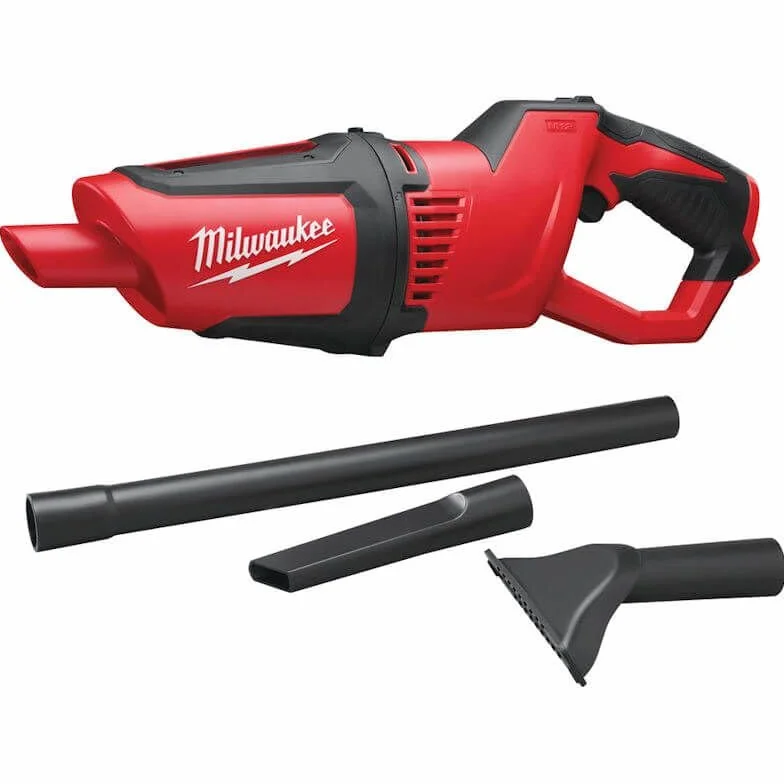 Milwaukee - Kompaktowy odkurzacz budowlany 12 V Li-Ion 31.1 mbar bez baterii i ładowarki - M12 HV-0