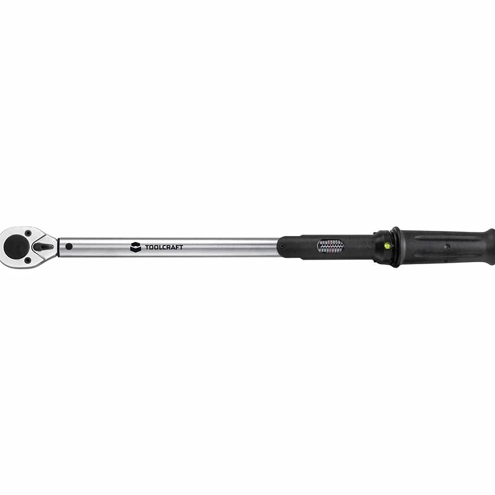 TOOLCRAFT TO-6910719 Klucz dynamometryczny z grzechotką odwracalną 1/2 (12,5 mm) 40-210 Nm