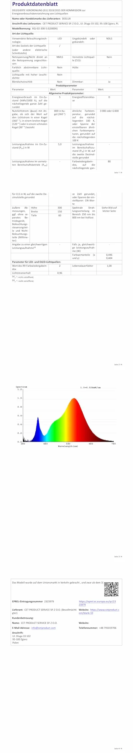 DEELUX Lampa LED na lustro z przełącznikiem, 30 cm, 500 lm, 5 W, lampa łazienkowa 4000 K, neutralna biel, 230 V, lampa łazienkowa 230 V, do łazienki, wodoszczelna IP44