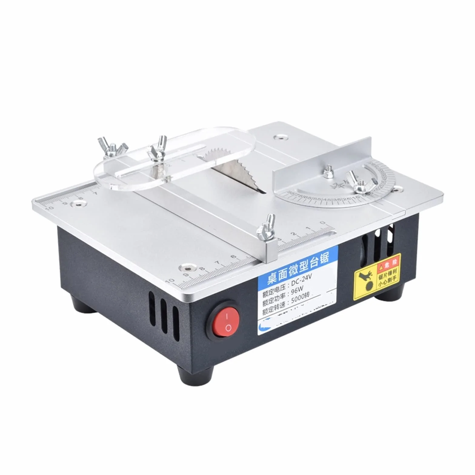 Mini wielofunkcyjna piła stołowa elektryczne piły stołowe małe gospodarstwo domowe DIY narzędzie tnące do obróbki drewna tokarka stołowa Efektywność(S-2 Set)