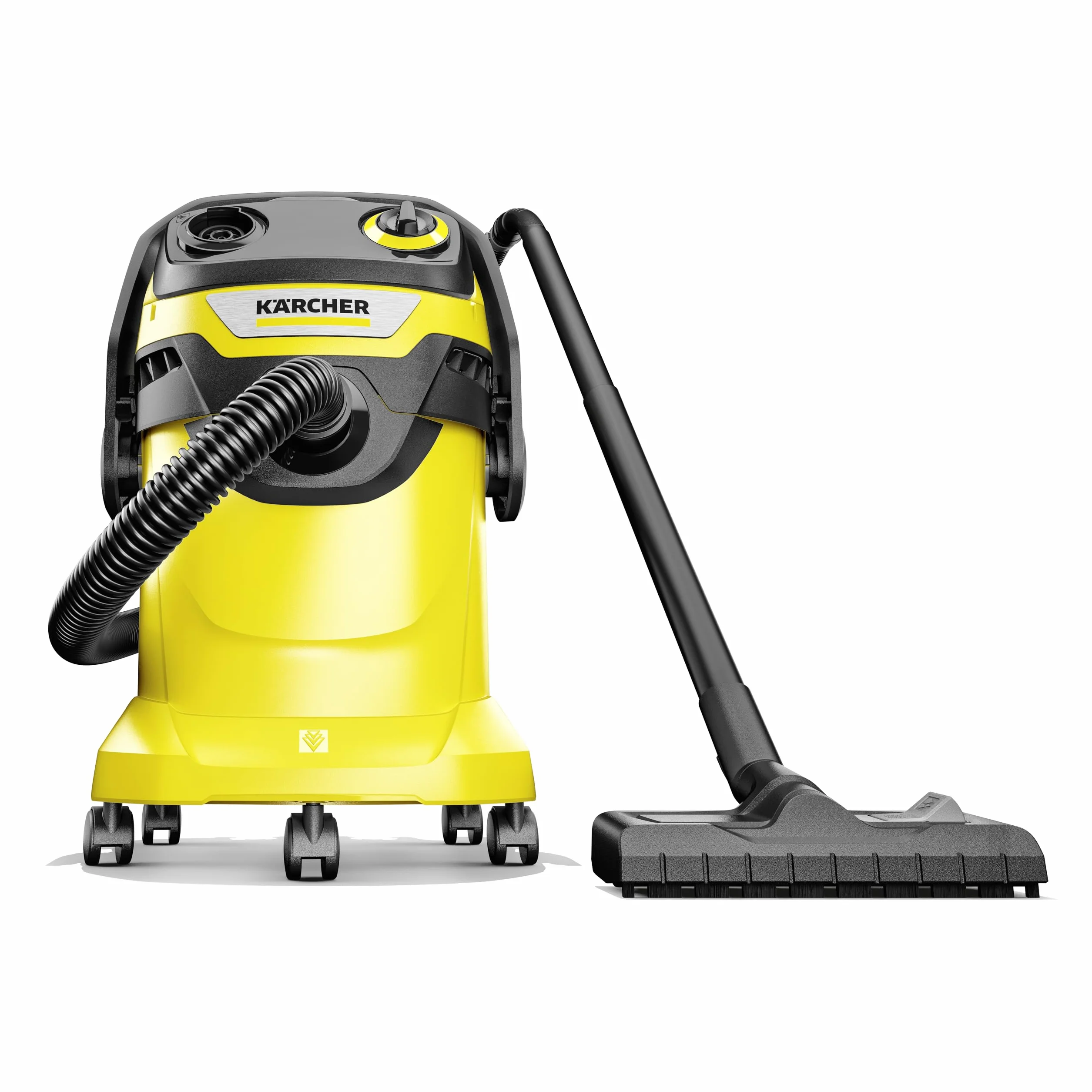 Kärcher Odkurzacz na Mokro/Sucho WD 5 V-25/5/22, w płaski filtr falisty, opatentowana kaseta z filtrem, czyszczenie filtra, 1100 W, zbiornik: 25 l, wąż ssący: 2,2 m, funkcja wydmuchu
