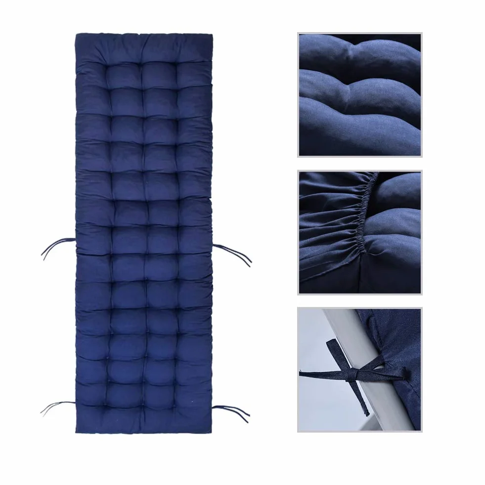 Poduszka do Patio Chaise Lounge Soft Sun Lounger na zewnątrz i wewnątrz