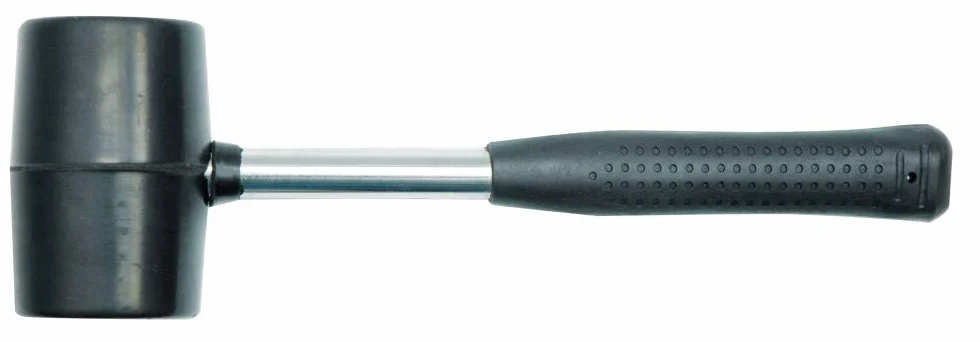 RUBBER MALLET STAL HANDLE 410G