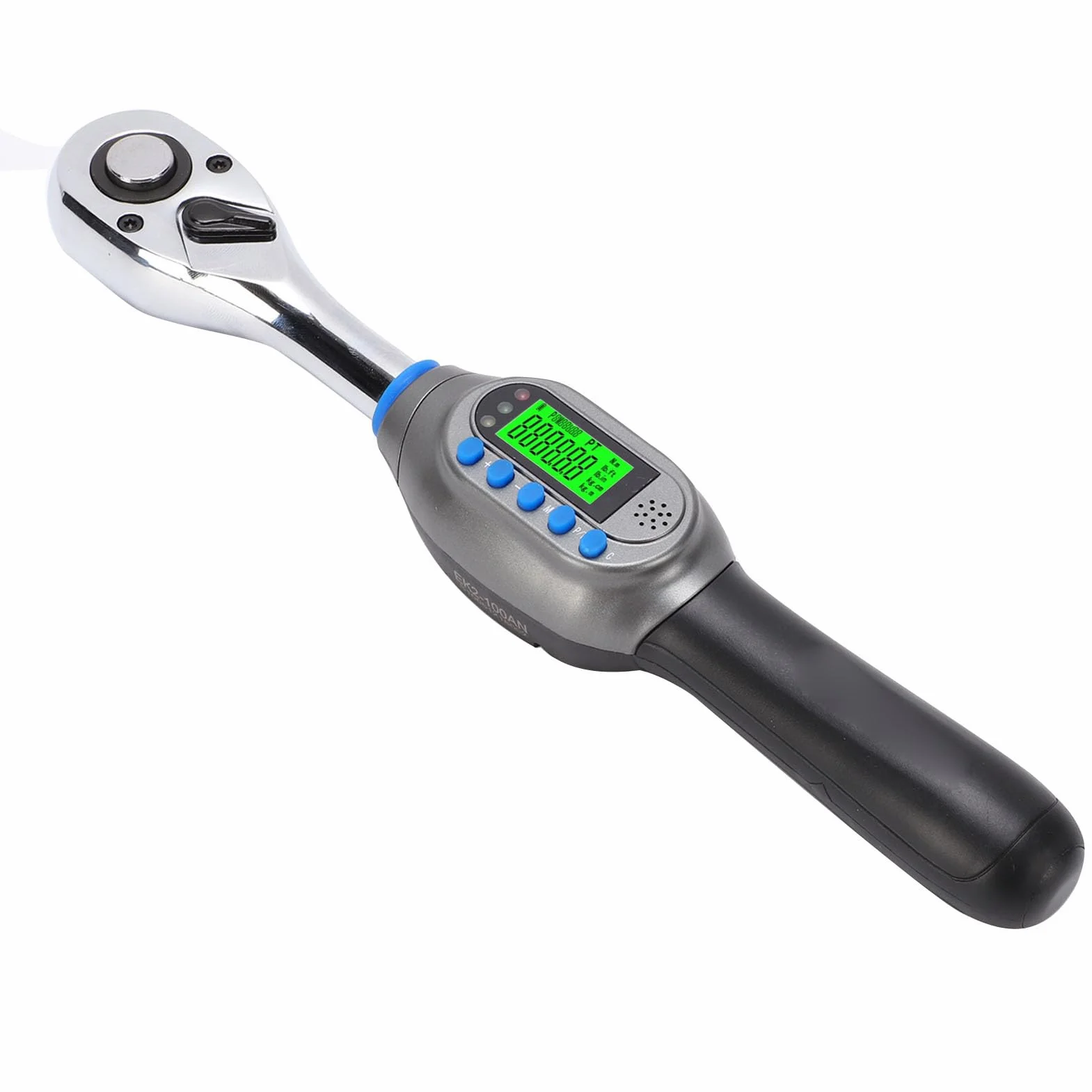 Sxhlseller Cyfrowy Klucz Dynamometryczny 1/2 Cala 5-100 Nm, Elektryczny Dokładność ±2% z Dźwiękiem i Przypomnieniem LED, 5 Jednostek Momentu Obrotowego Tryby 10 ustawień Wstępnych 500 Miejsc do