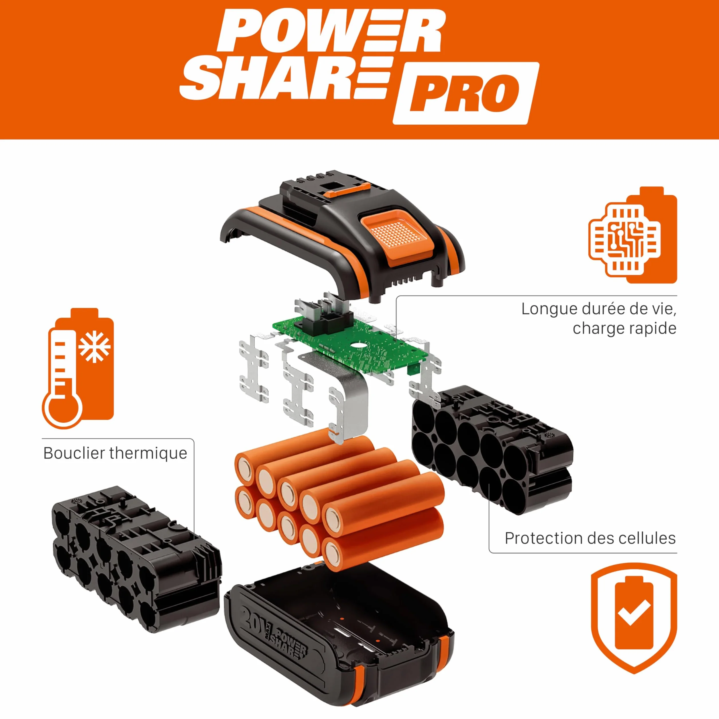WORX Nitro wertykulator akumulatorowy WG855E.9 400 ㎡ 36 cm silnik bezszczotkowy