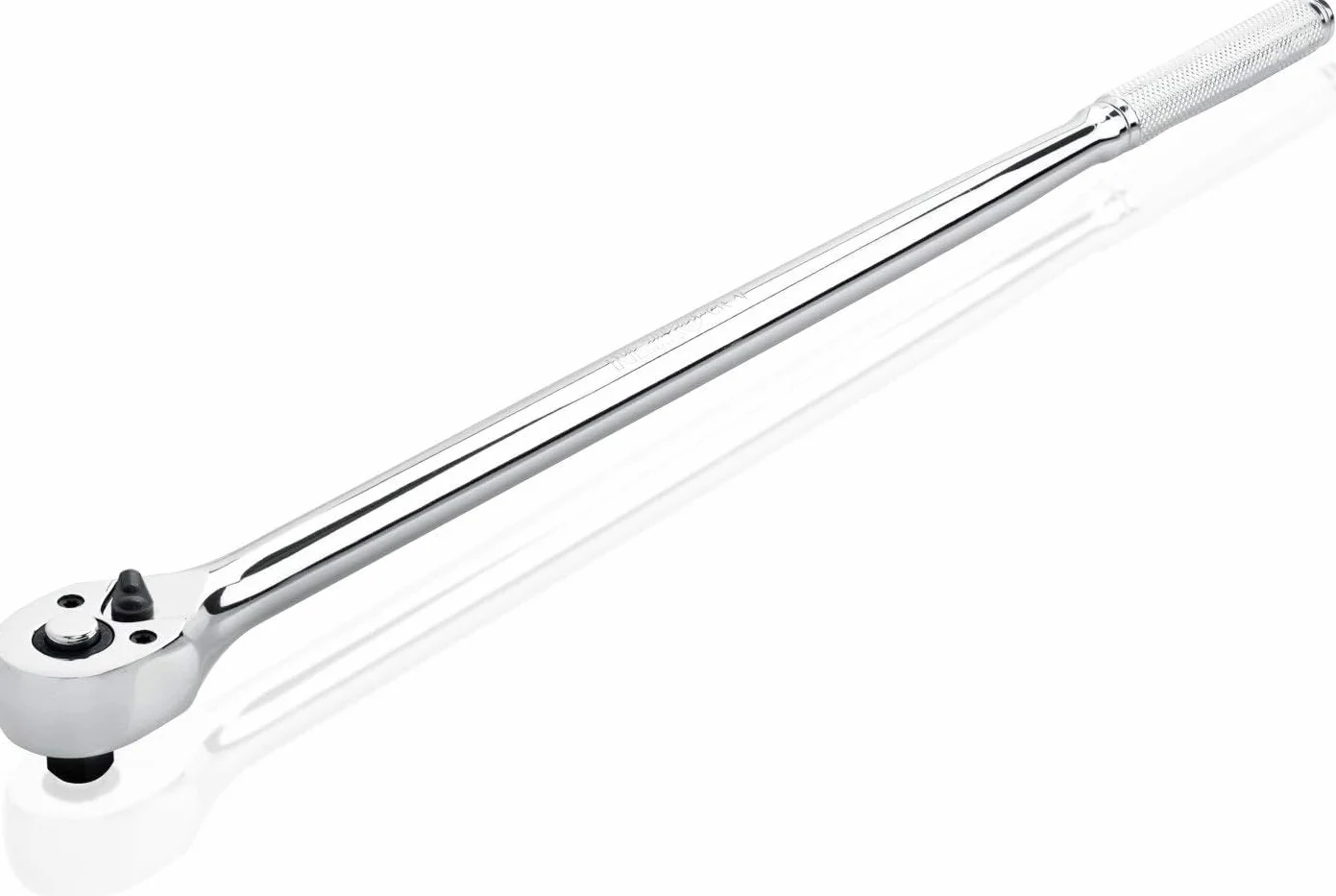 Neiko 03034A grzechotka 3/8" z bardzo długą grzechotką | długość 18" | przekładnia zębata 72 zębów | głowica Cr-Mo | stal CR-V