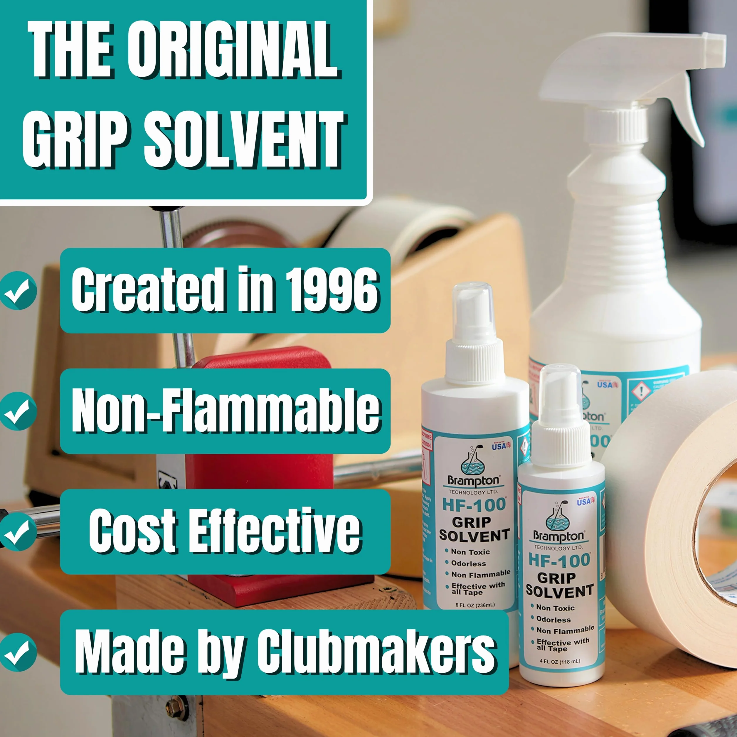 HF-100 Grip Solution z rozpylaczem, 907.2 g