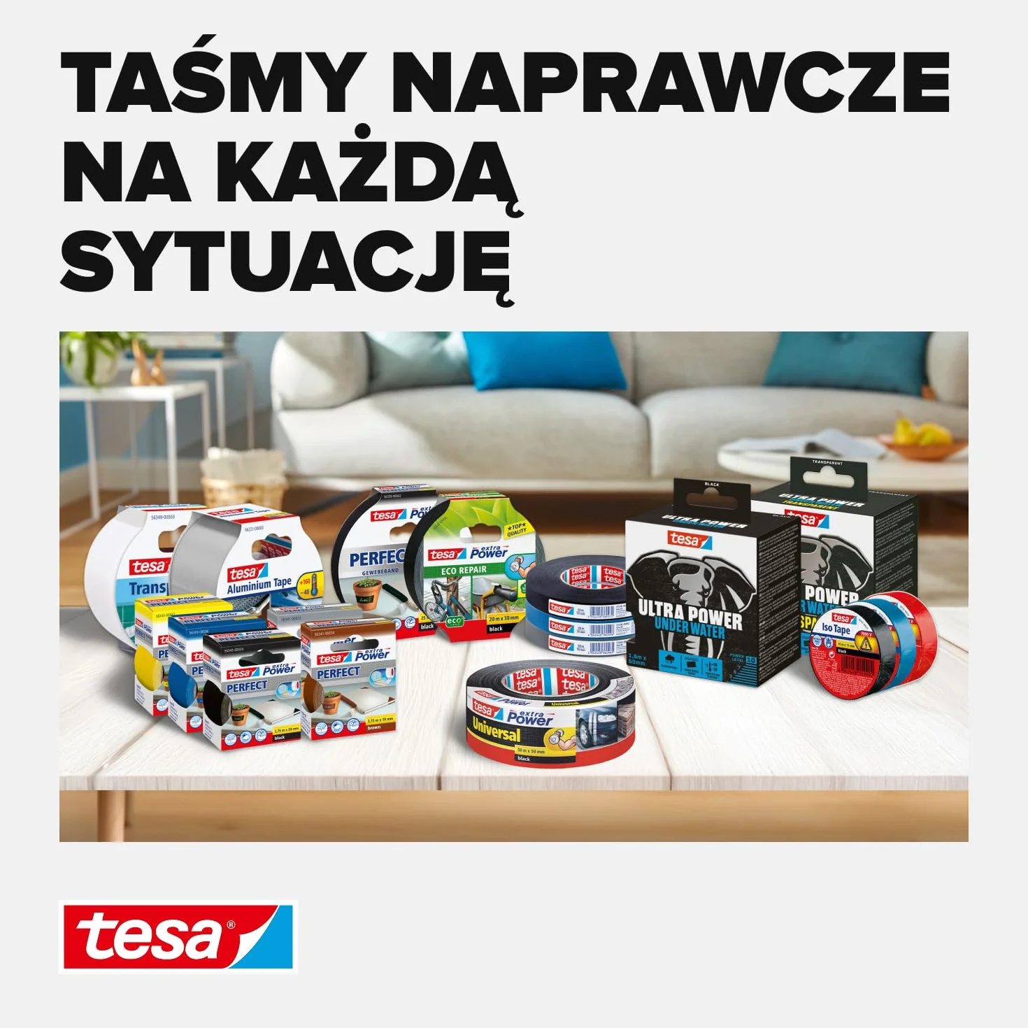 Tesa 56064-00001-00 Taśma Uszczelniająca, Czarny, 2,5m x 19mm