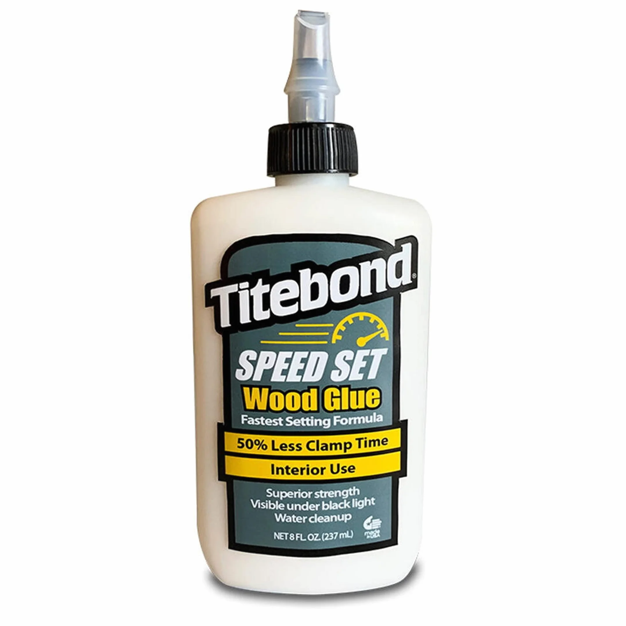 Titebond Klej do drewna 4363 Speed Set Wood Glue 237 ml do użytku wewnątrz pomieszczeń