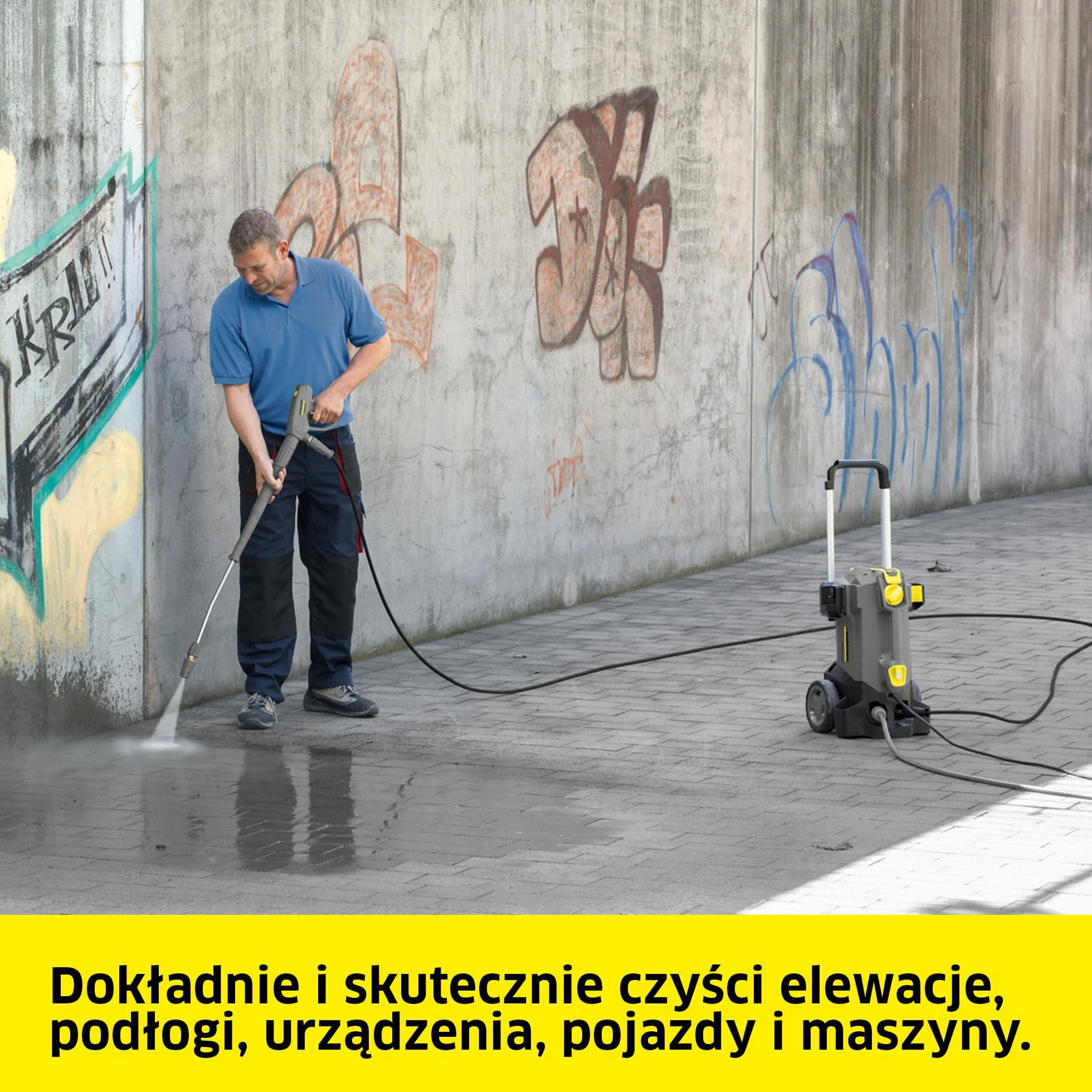 Kärcher HD 5/15 C Plus FR Classic myjka ciśnieniowa 150 bar 500 l/h 27,8 kg wąż 10 m