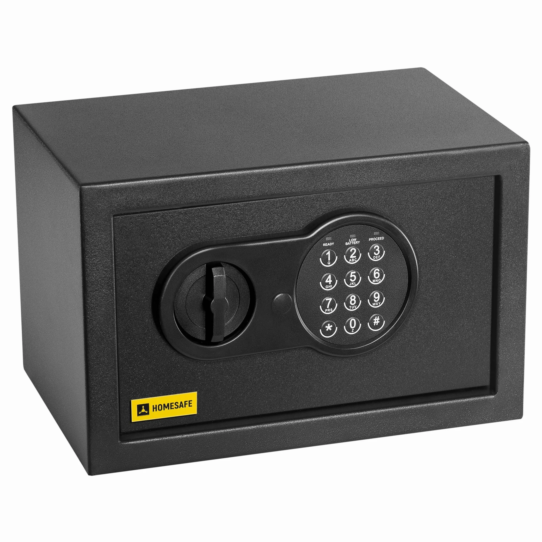 Homesafe HV20E Sejf z zamkiem elektronicznym, 20x31x20cm (HxWxD), Carbon Satynowa Czerń