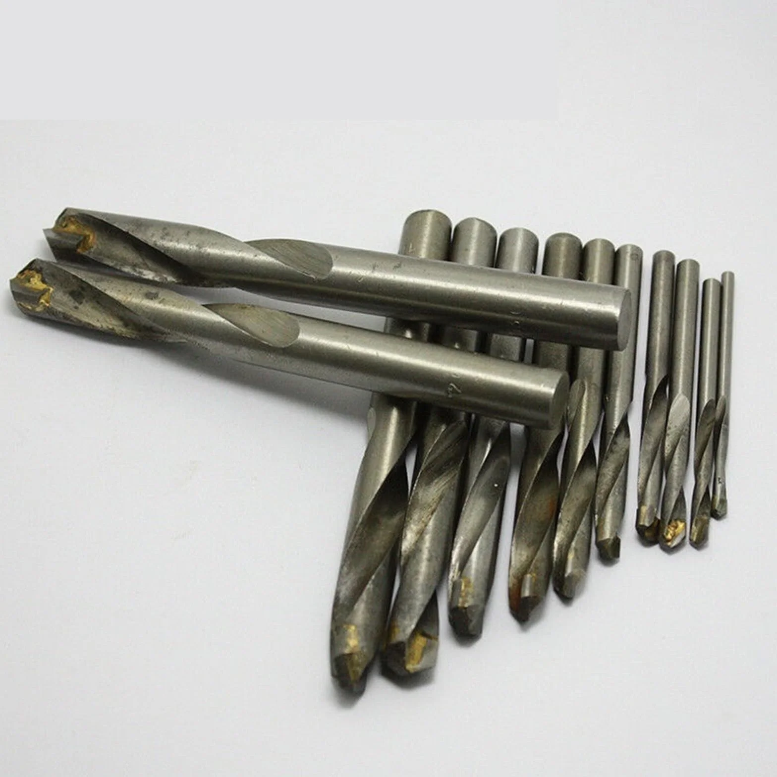 10 szt. 3-20 mm końcówka z twardego metalu wiertła TCT ślusarz wiertła do żeliwa aluminium betonu (rozmiar: 9,5 mm)