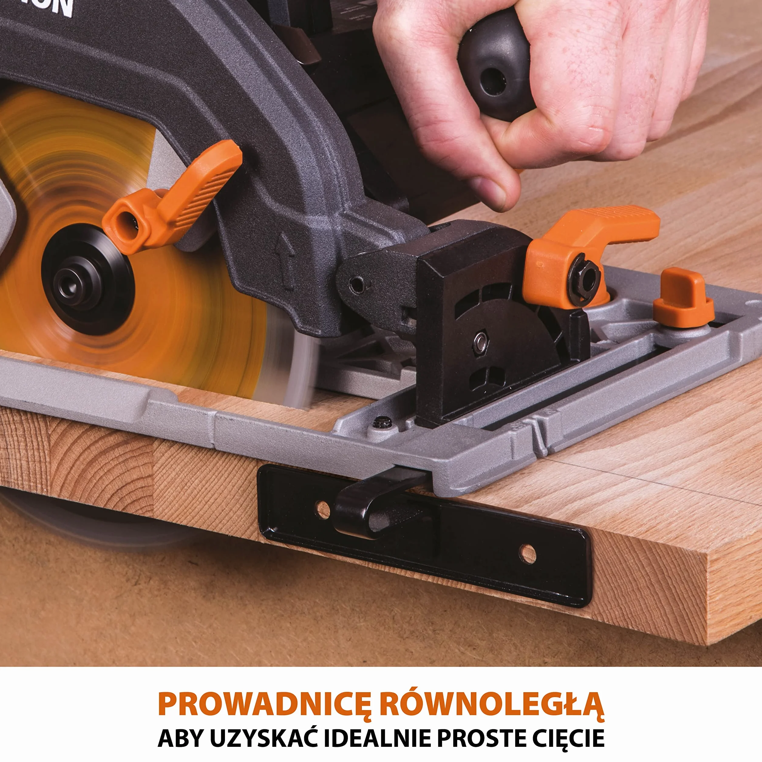 Evolution Power Tools R185CCSX Piła tarczowa i prowadnica do różnych materiałów, tnie drewno, drewno z gwoździami metal stal aluminium plastik, opcja odchylenia, w zestawie prowadnica 1020 mm, 185 mm