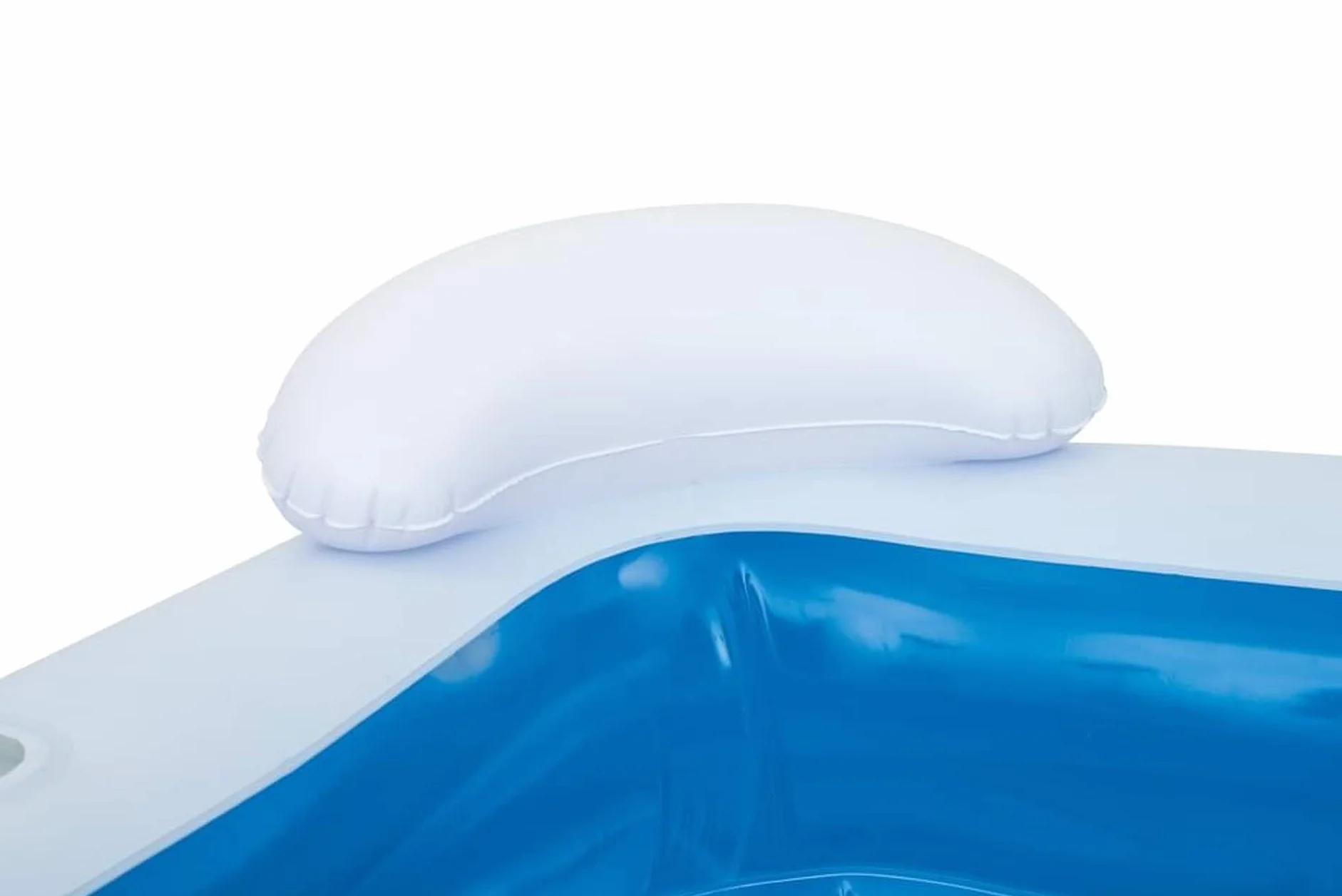 Bestway Basen rodzinny dla dzieci, niebieski/biały, 213 x 207 x 69 cm, 6942138934441