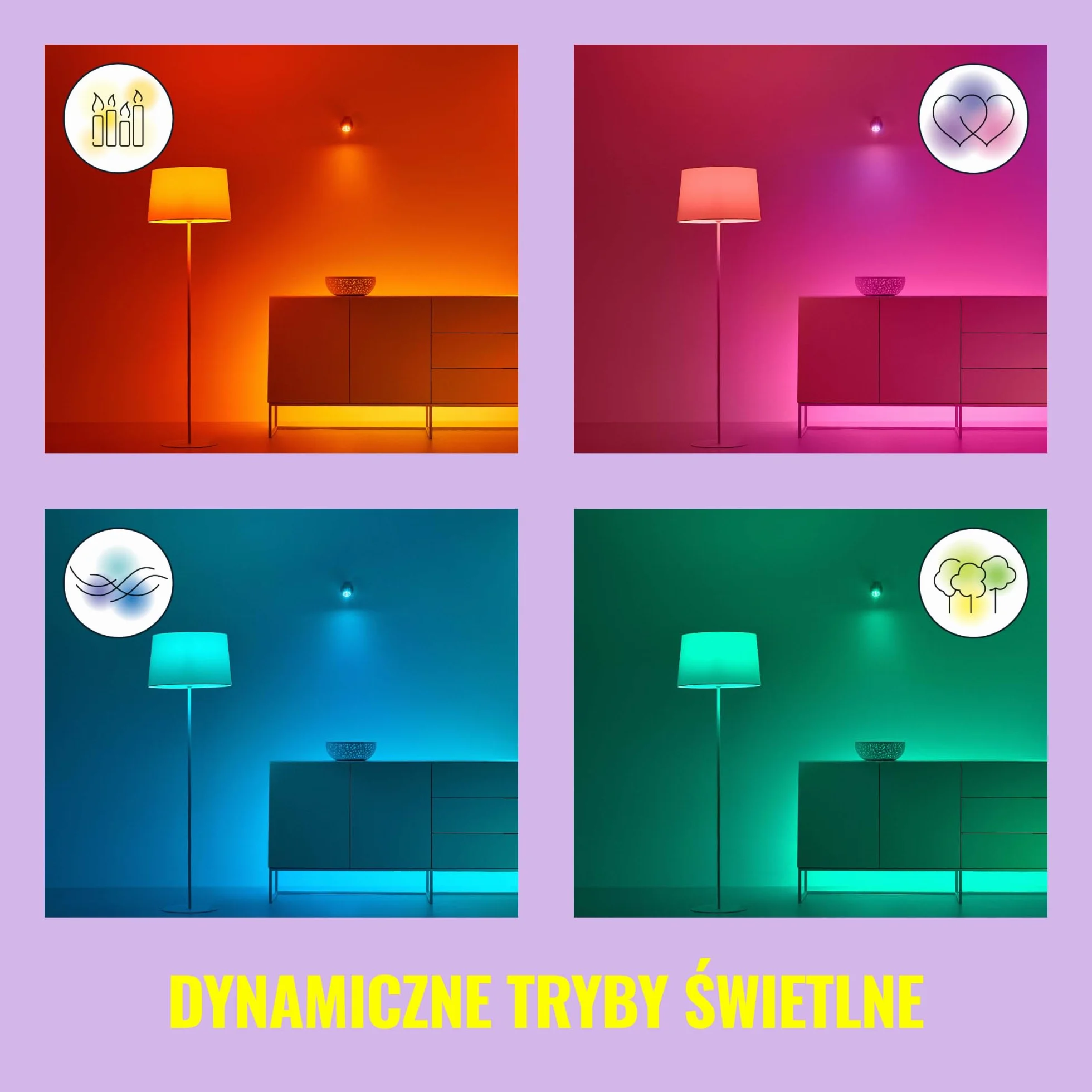 WiZ Inteligentny pilot WiZMote, bezprzewodowy, sterowanie oświetleniem, smart home, zasięg 15 m, zasilanie 3xAAA