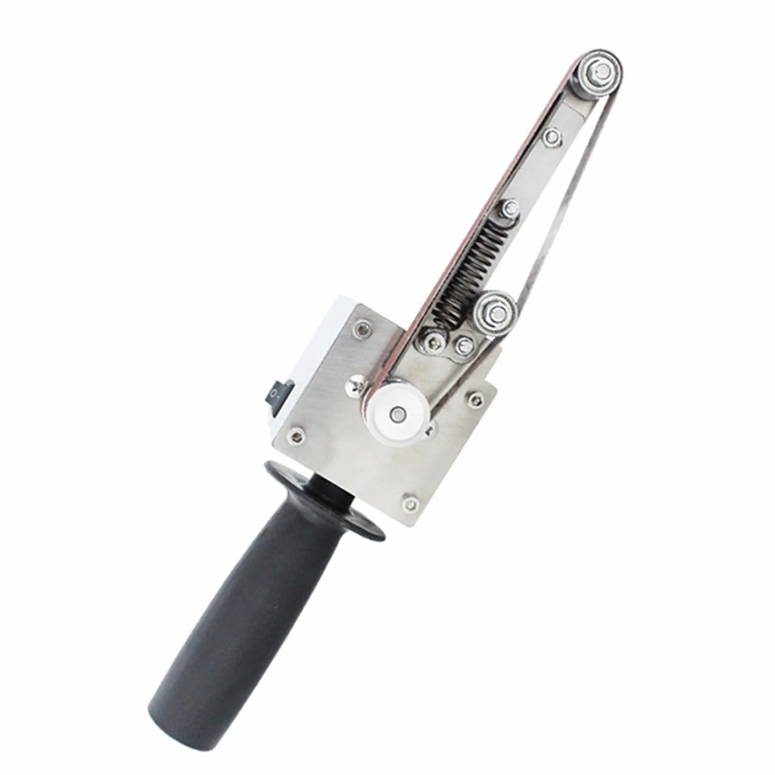 Szlifierka polerska Elektryczna szlifierka taśmowa szlifierka kątowa Mini DIY szlifowanie elektryczne szlifierka narzędzia 330x10MM pasy ścierne Potężna moc(795 and Power)