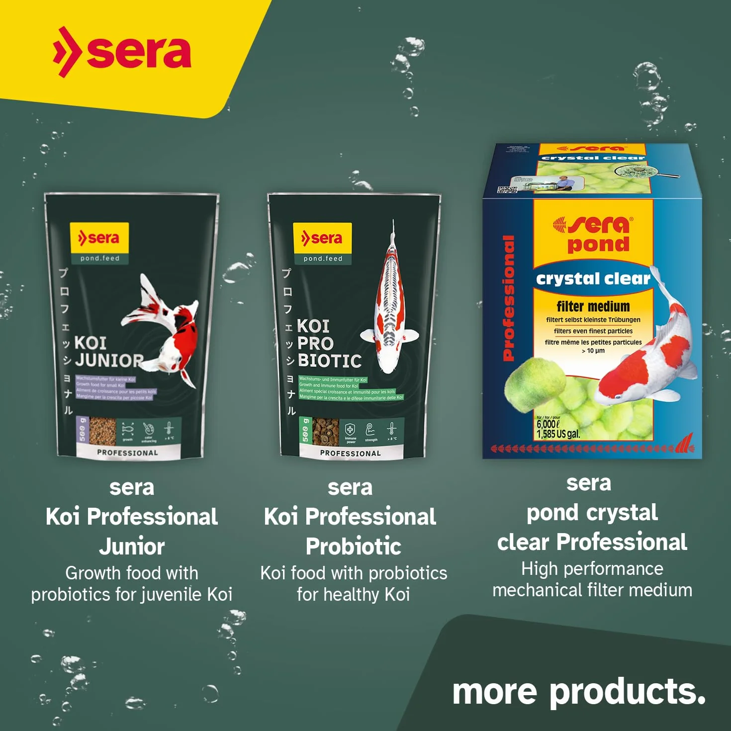 Sera Koi Professional Spirulina Farbfutter 7kg
