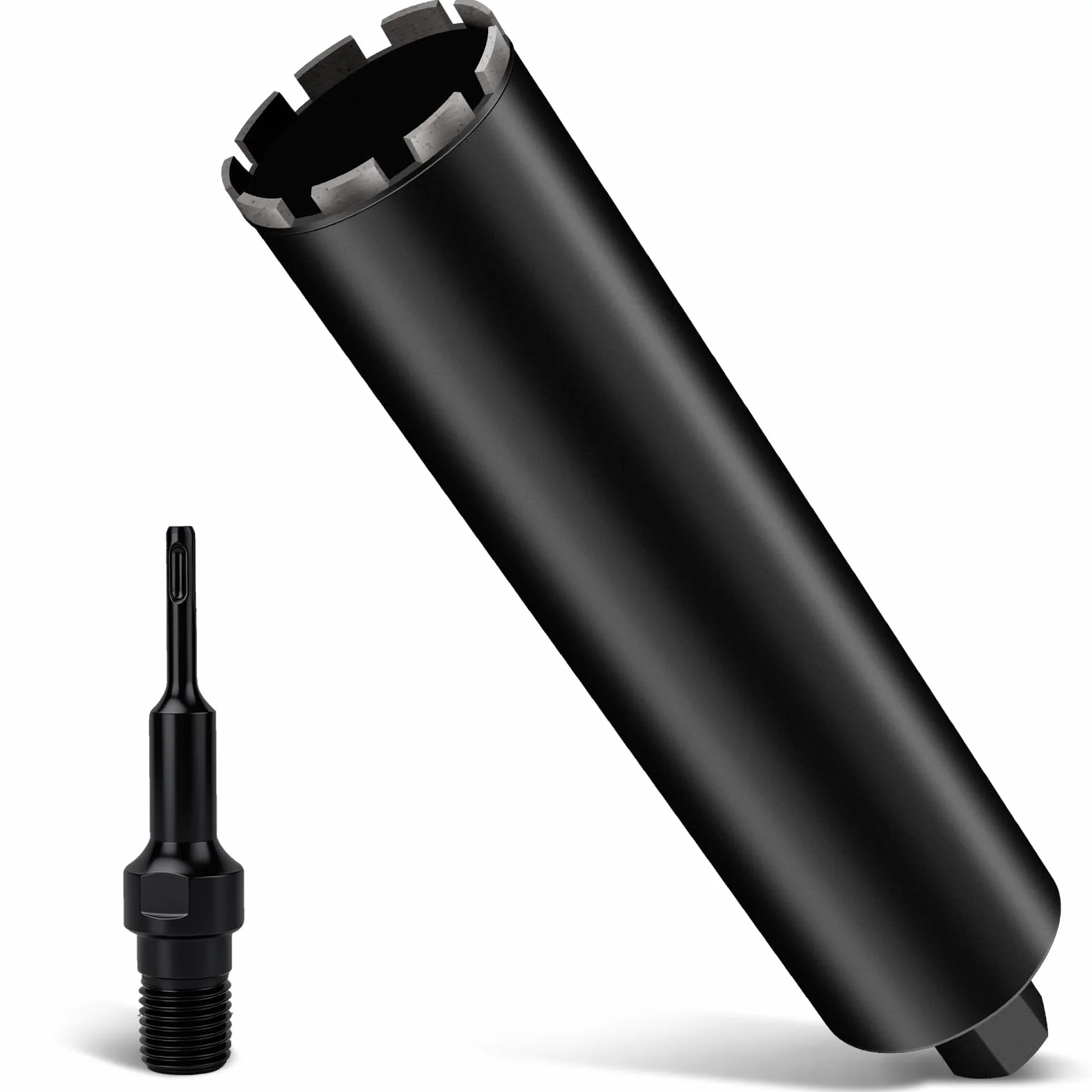 Diamentowa koronka wiertnicza Ø 102 mm z SDS Plus, 1 ¼" diamentowa koronka wiertnicza, L 460 mm, pogłębiacz puszek koronka wiertnicza wiertło rdzeniowe wiertło do wiercenia na mokro/sucho, otwornica