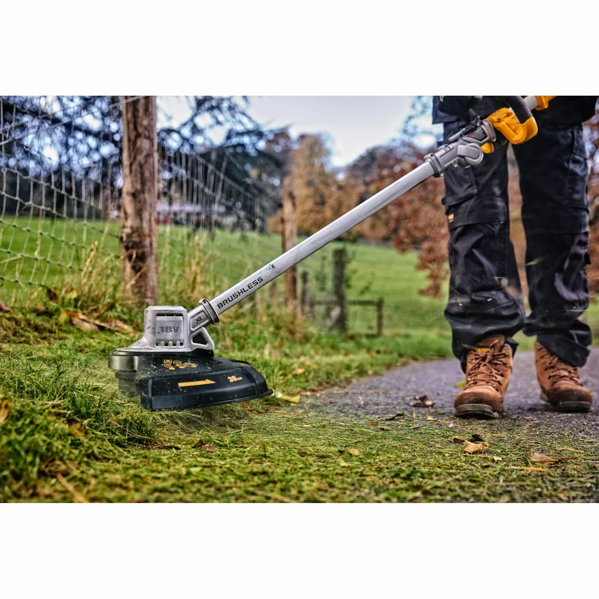 DEWALT Solidny Krótka bordes bez escobillas xr 18v uchwyt plegable bez akumulator/ładowarka 36cm dla profesjonalistów i majsterkowiczów do pracy profesjonalnej 18v 36cm