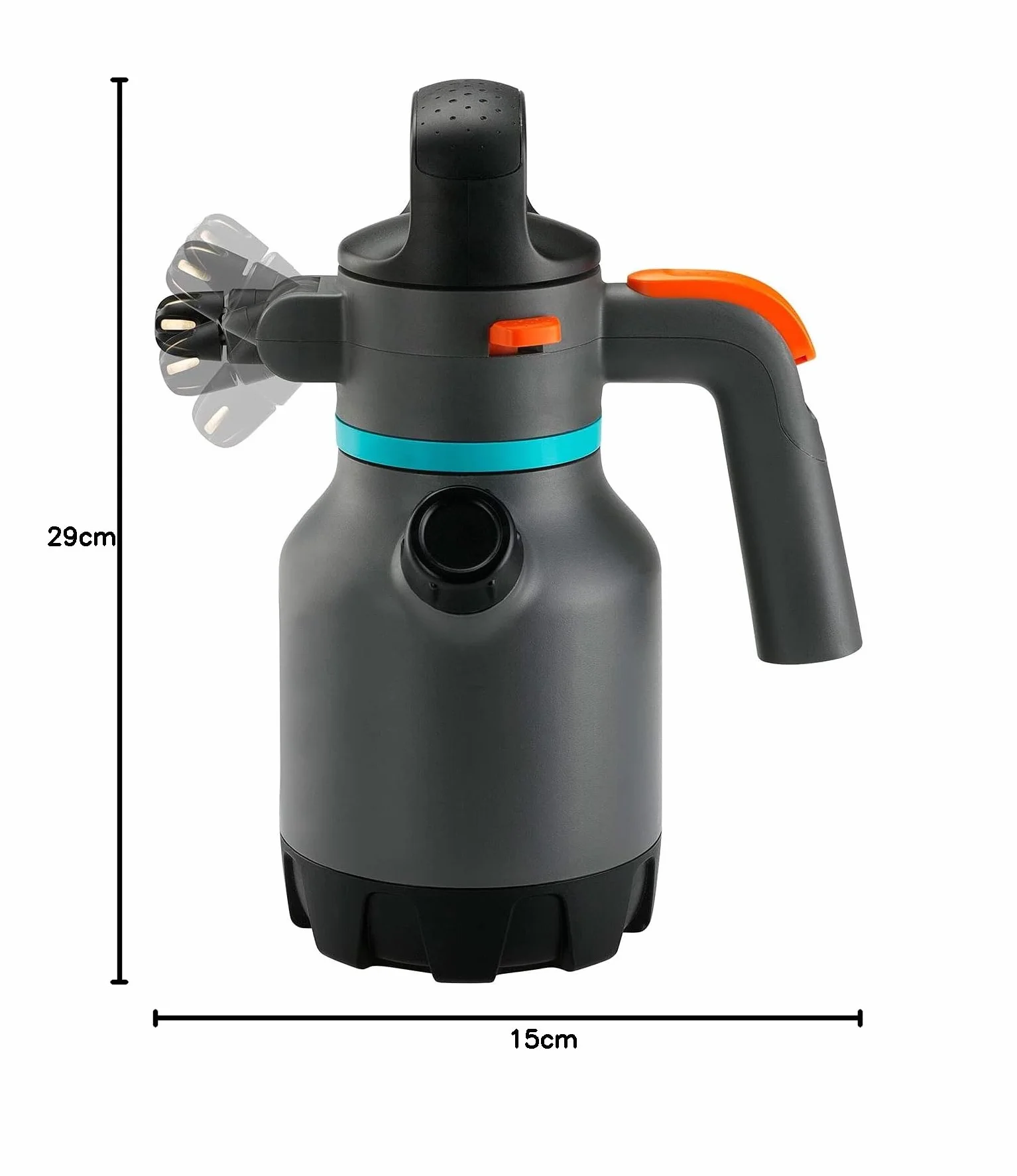 Gardena opryskiwacz ciśnieniowy 1,25 l z odchylaną dyszą 90° (11120-20)