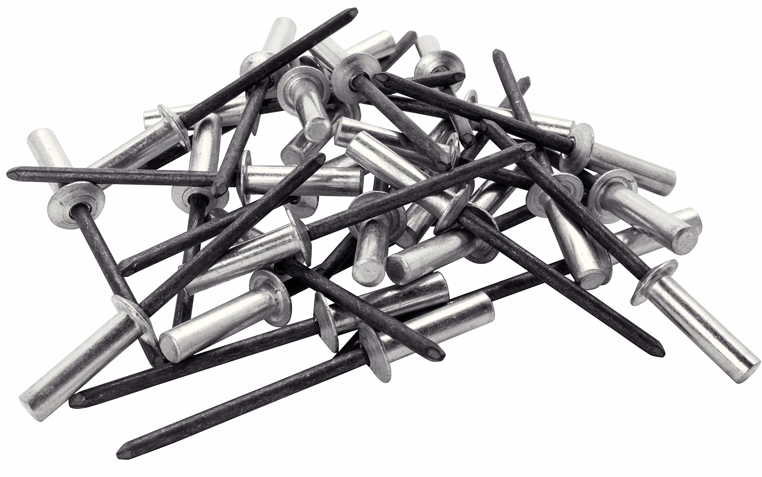Rapid Nity zrywalne wodoszczelne Ø 3,2 mm, zakres zacisku 2-4 mm, 50 szt. nity aluminiowe, zestaw zawiera wiertła, do szczypiec nitowniczych