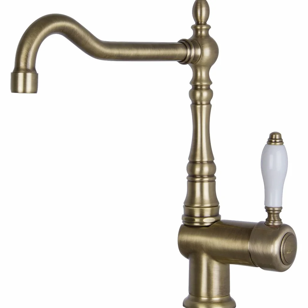 Smeg MIR6O-2 Bateria zlewozmywakowa ze stałą wylewką Cortina-Brass MIR60-2