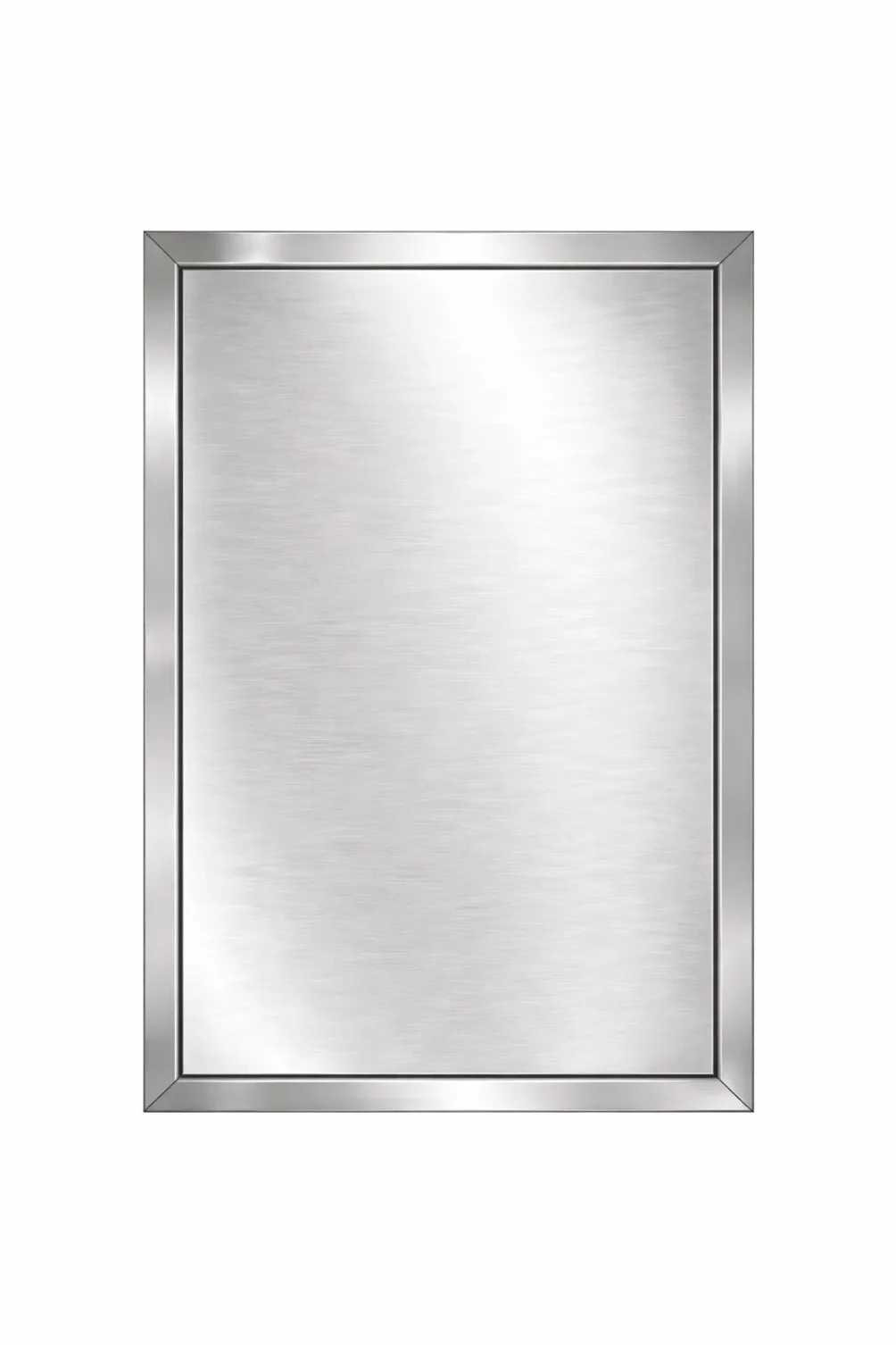TMALASER Drzwi rewizyjne metalowe 30 x 40 cm stal nierdzewna – klapa rewizyjna Inox 300 x 400 mm push to open/Klick-Klack - drzwi inspekcyjne do ścian karton-gips