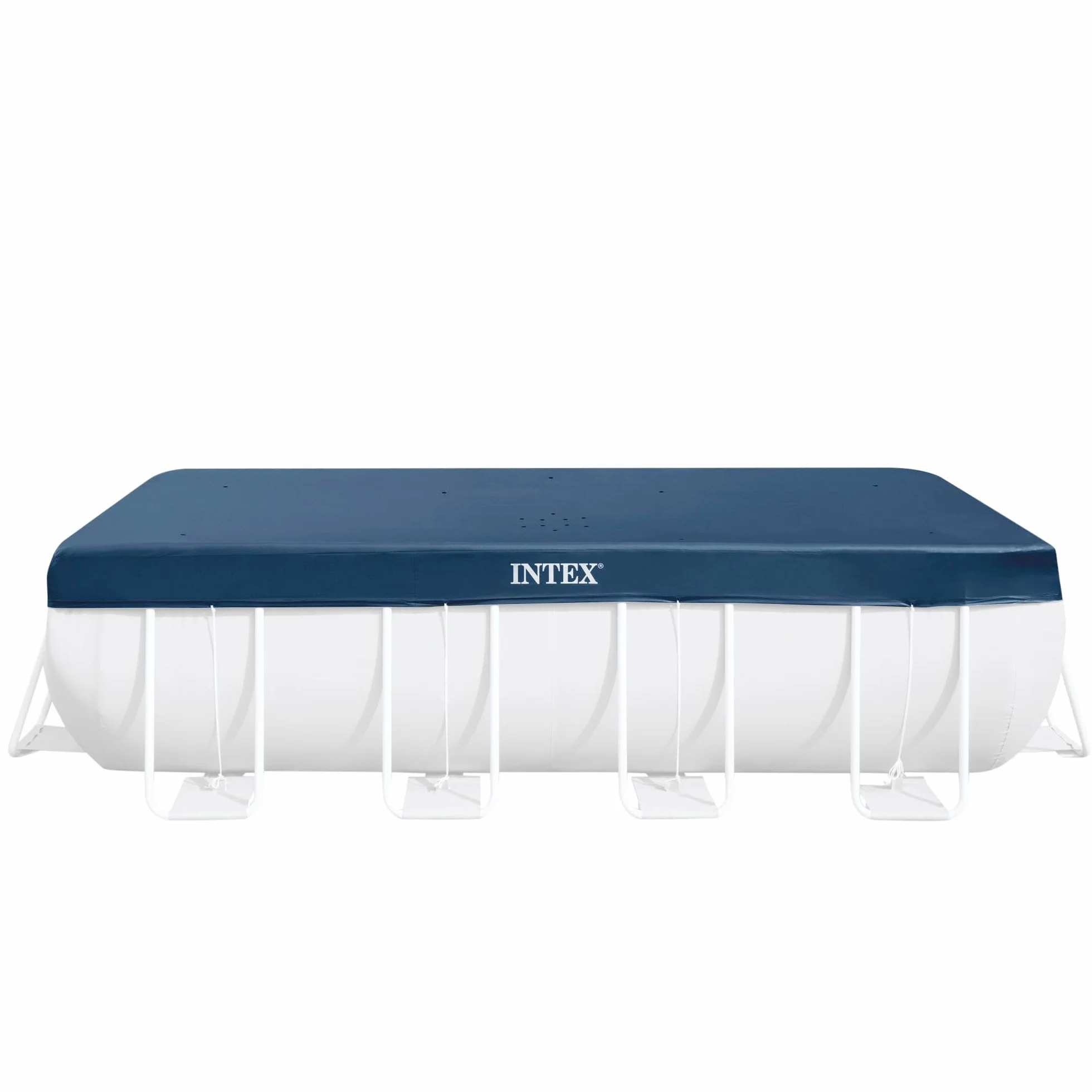 Intex Rectangular Basen Ogrodowy, Niebieski, 389 x 184 cm