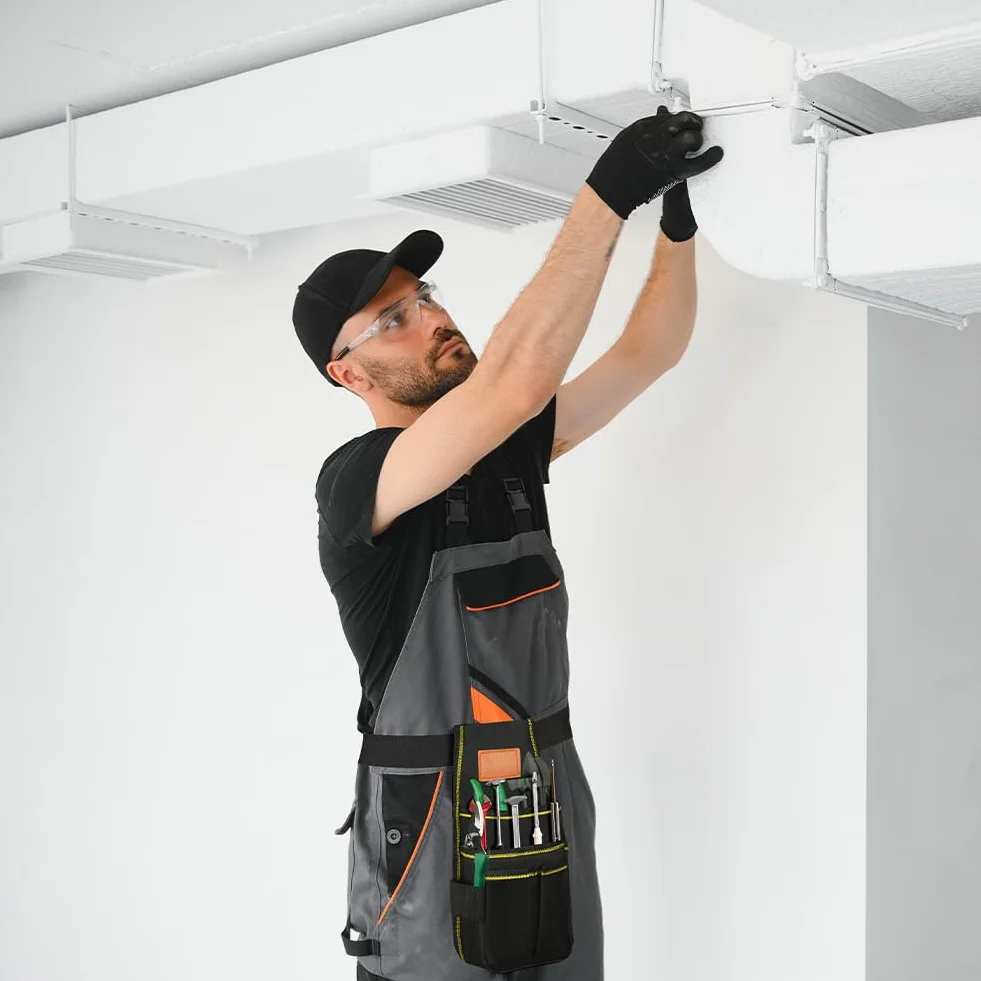 Aucuu Torby na narzędzia, torba na narzędzia dla elektryków, uniseks, torba na narzędzia, torba techniczna, pasek narzędziowy do prac ogrodowych, dla stolarzy, hydraulików i kwiaciarni