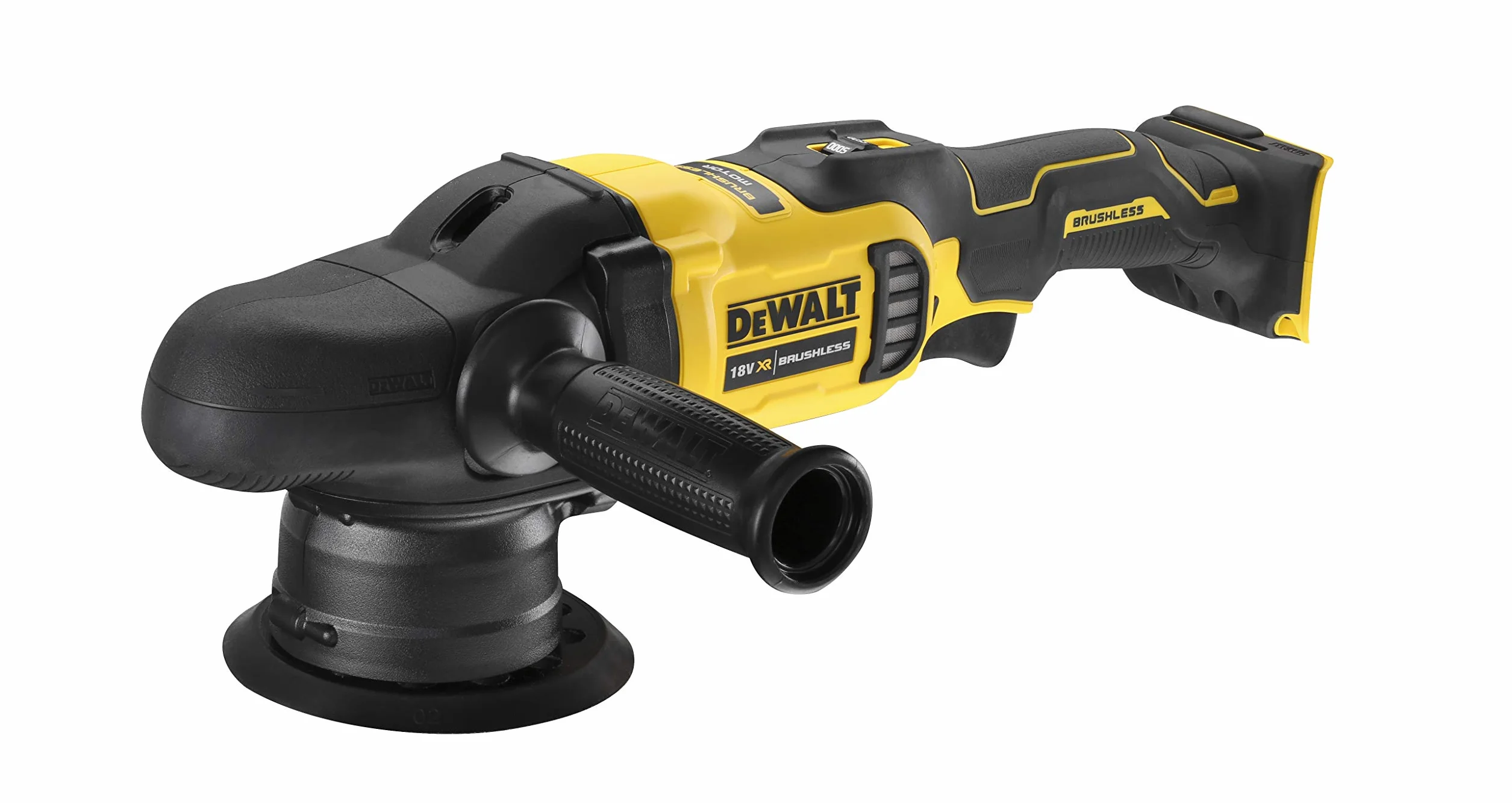 Polerka Mimośrodowa Aku 18V 125mm Wersja Body DeWalt ŻÓŁTY