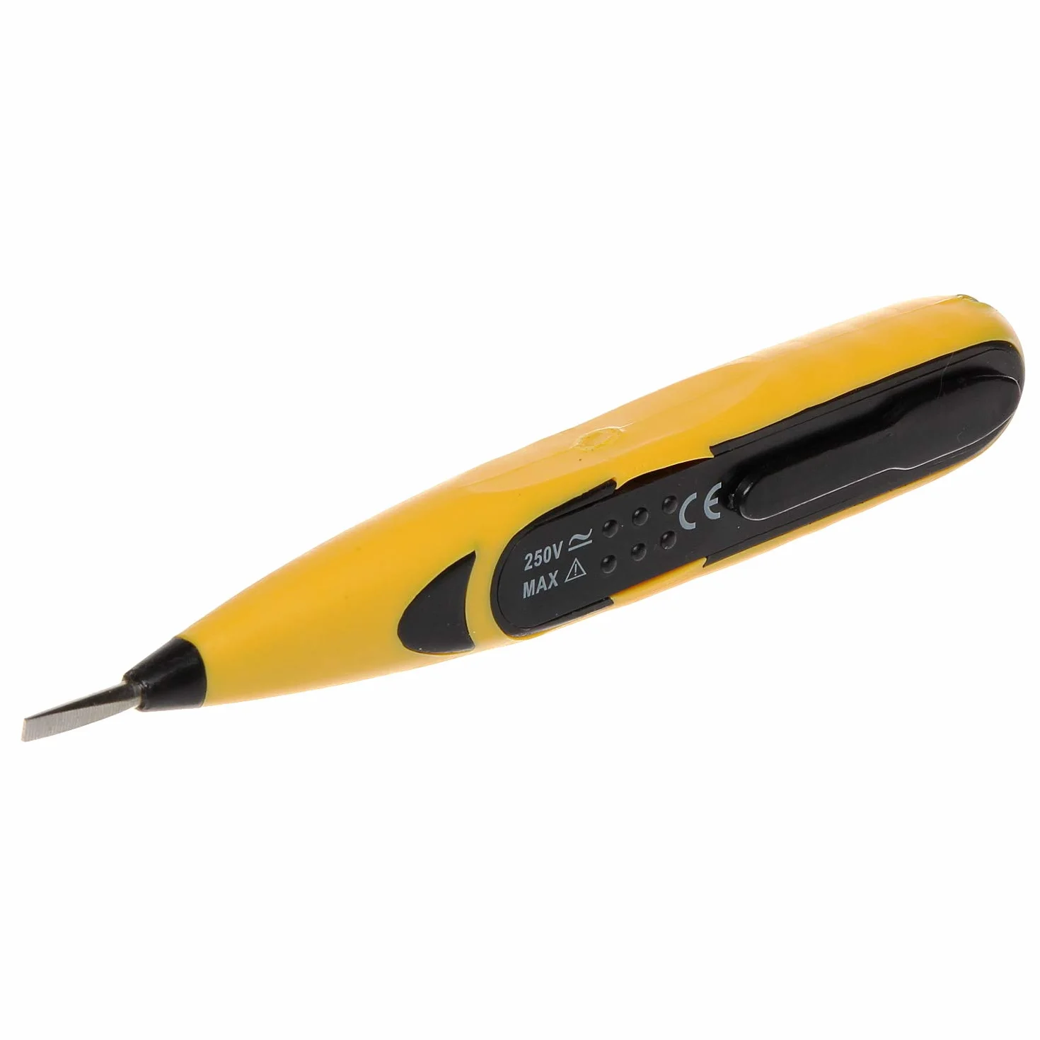 Orno OR-AE-1320 tester napięcia z wyświetlaczem LCD, uniwersalny tester 12-250 V AC/DC