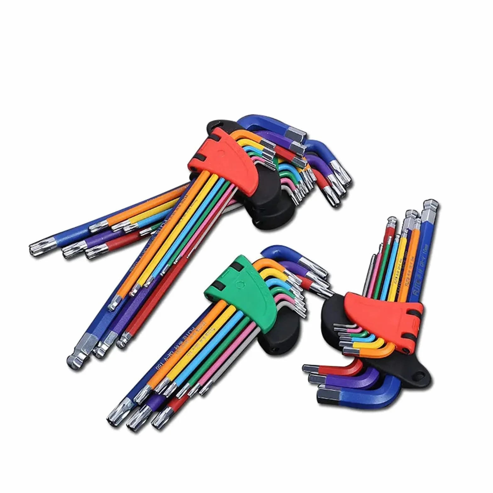 Zestaw kluczy imbusowych L do śrub imbusowych 9 sztuk Zestaw kluczy imbusowych z długim ramieniem 1,5 mm do 10 mm Klucze imbusowe Narzędzia ręczne do naprawy rowerów(HEX KEY SET SHORT)