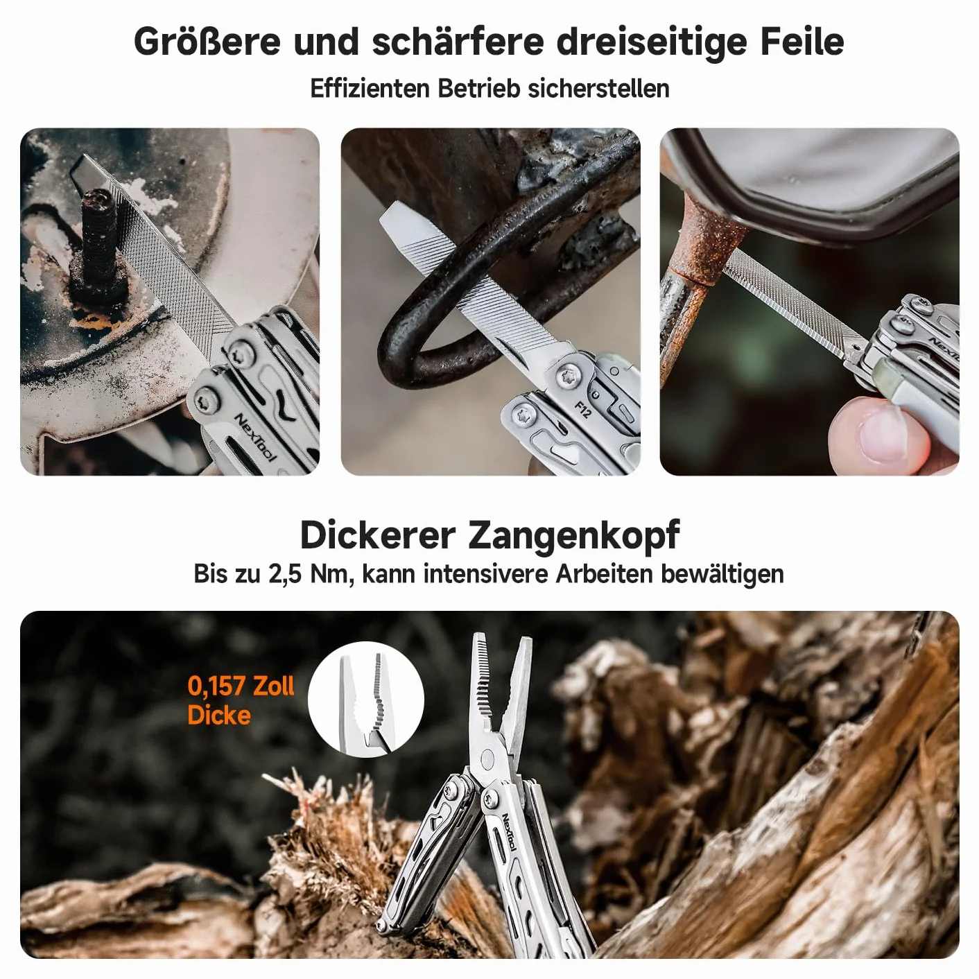 NexTool Multitool, F12 Mini Flagship narzędzie wielofunkcyjne 13 w 1, narzędzie wielofunkcyjne do breloczków z nożyczkami ząbkowanymi, pilnikiem, blokadą bezpieczeństwa, ulepszenie stali 80CrMoV14 do