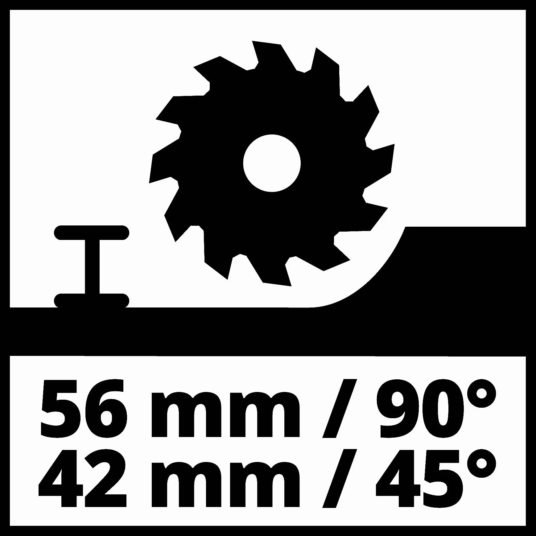 Einhell Te-Ps 165 Pilarka Tarczowa, Wielokolorowy, 165 mm