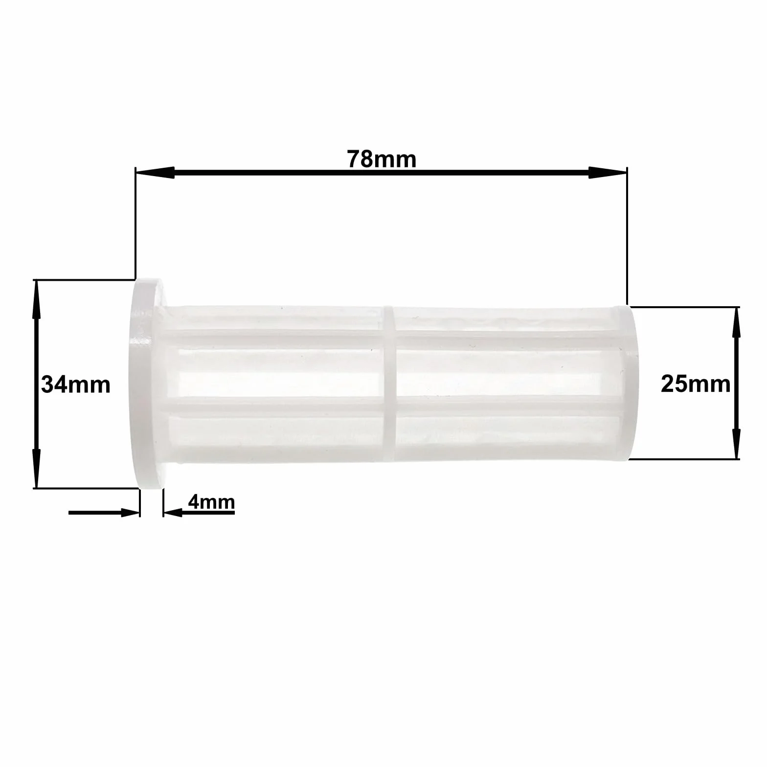 Wkładka do filtra wody, filtr wody, wkład filtrujący, filtr wymienny, wkładka, do Kärcher 4.730-059.0 77,3 mm x 34,00 mm (3 sztuki)
