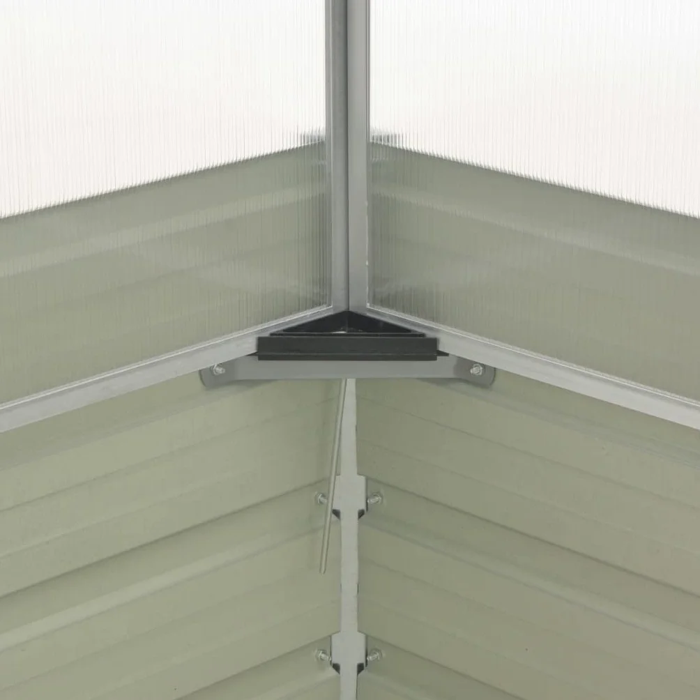 vidaXL Inspekt antracytowy 100 x 100 x 77 cm stal galwanizowana