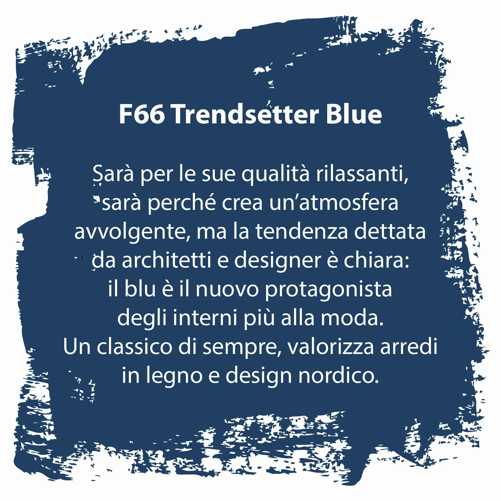 Fleur Paint 12354 – farba mineralna (na bazie wody, 330 ml, kolor Trendsetter Blue