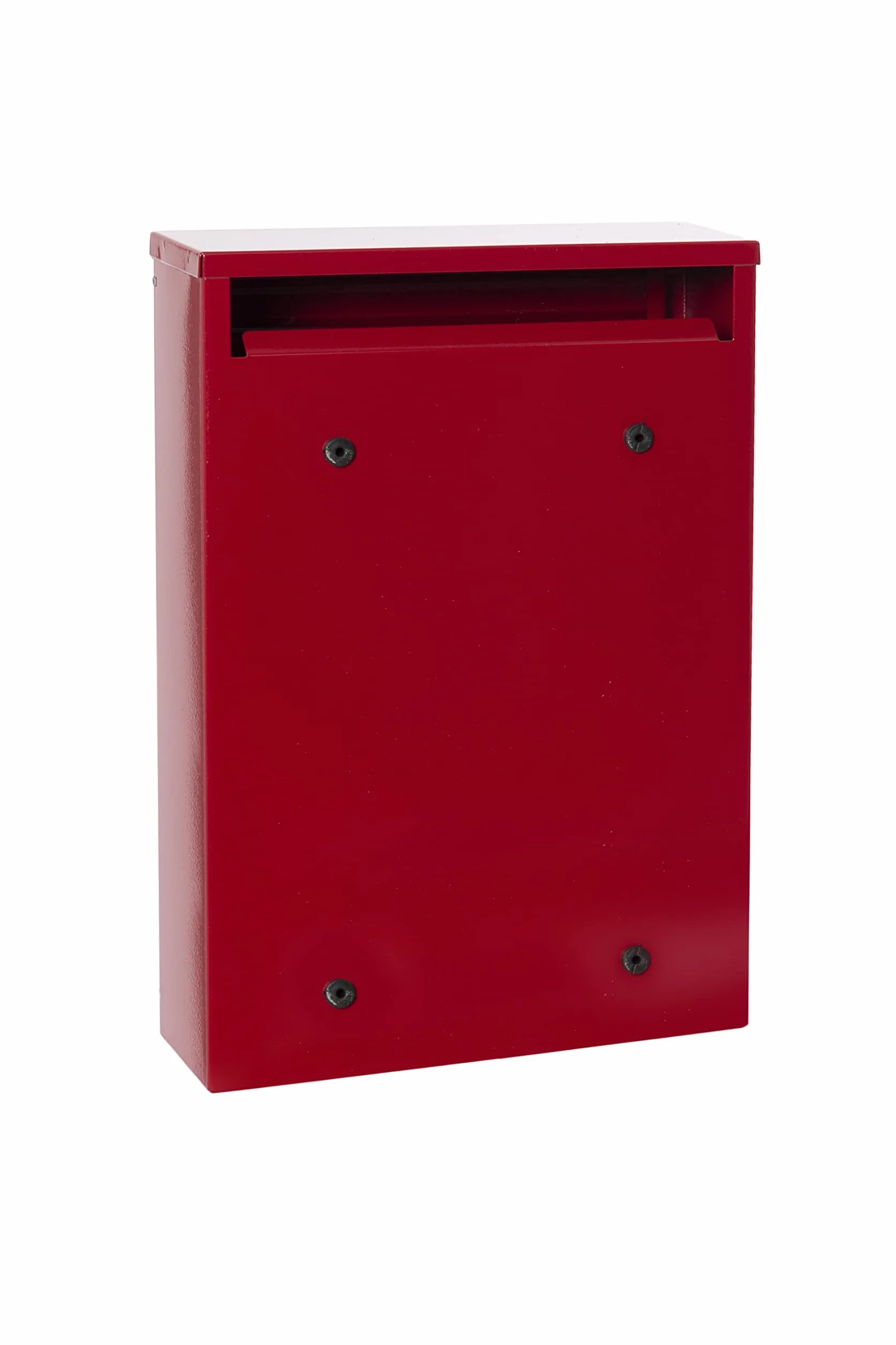 ARREGUI Zaguán E5756 skrzynka na listy lub skrzynka na listy z ocynkowanej stali, rozmiar S (DIN A5), czerwona, 32 x 22 x 8 cm, rozmiar S (DIN A5) – 32 x 22 x 8 cm