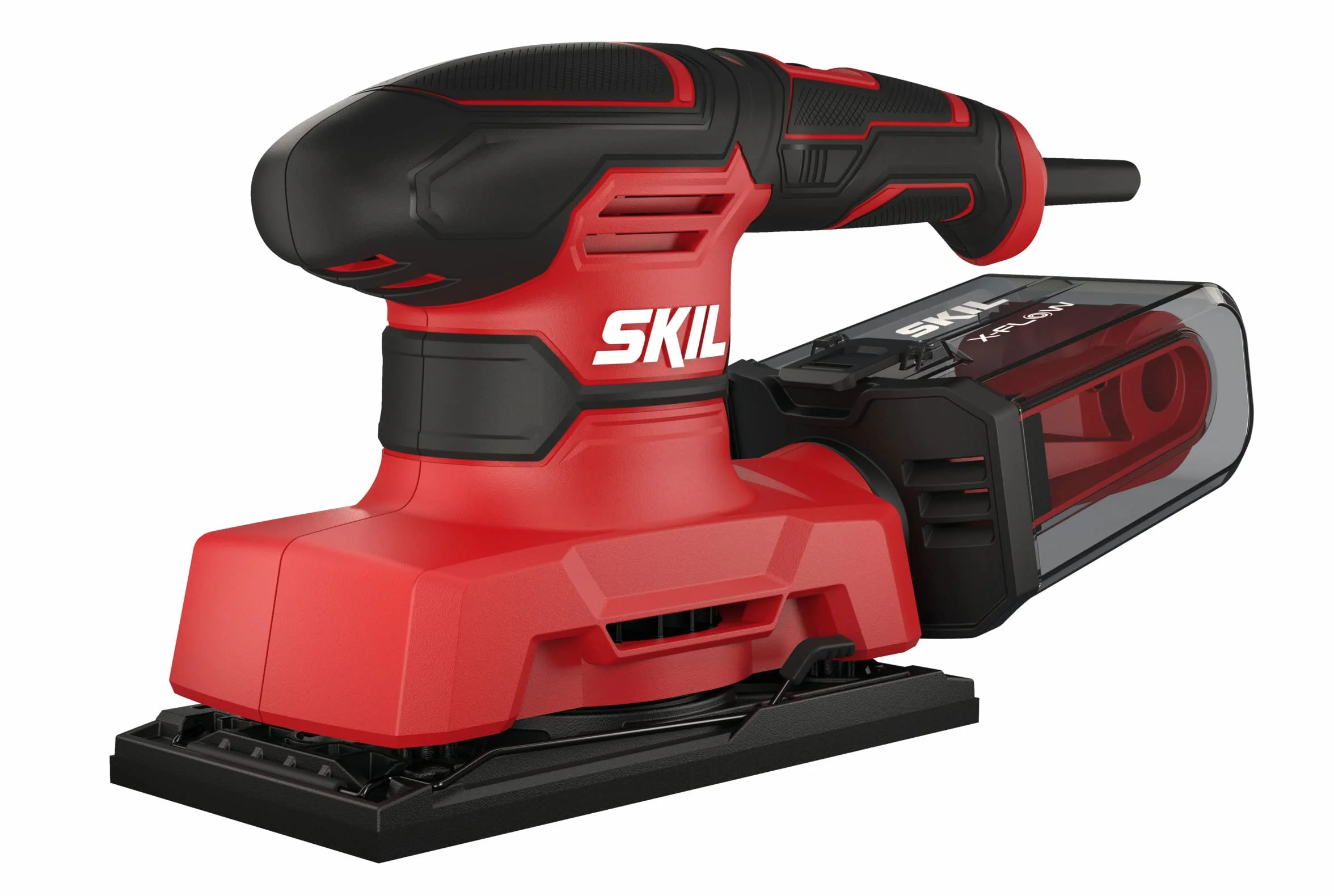 SKIL Szlifierka oscylacyjna 7362 AA (silnik 280 W, powierzchnia szlifowania: 92 × 185 mm, szlifierka, średnica oscylacji: 2 mm, w zestawie adapter + narzędzie do wykrawania, SR1E7362AA
