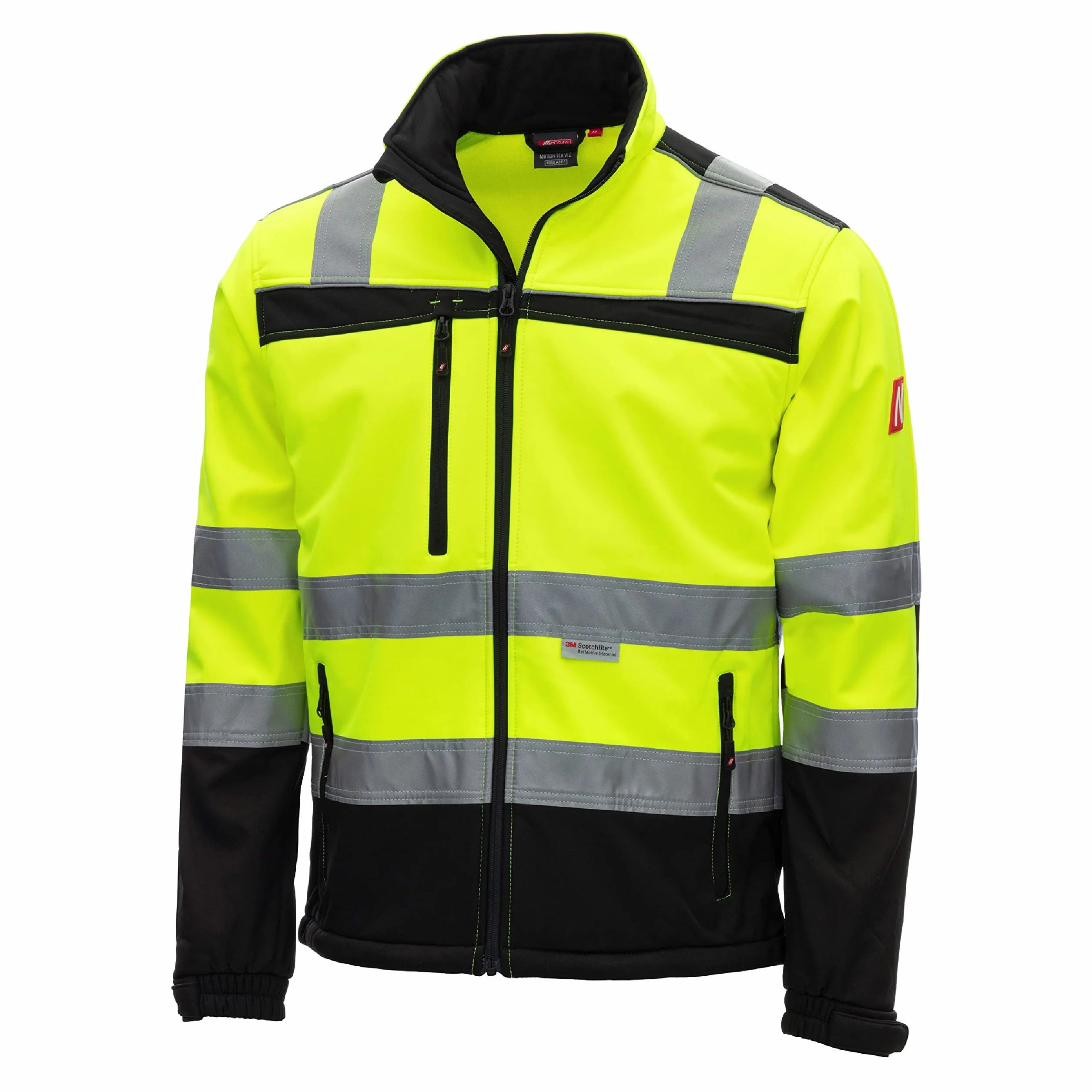 Nitras Motion Tex Viz kurtka robocza - damska i męska kurtka softshell