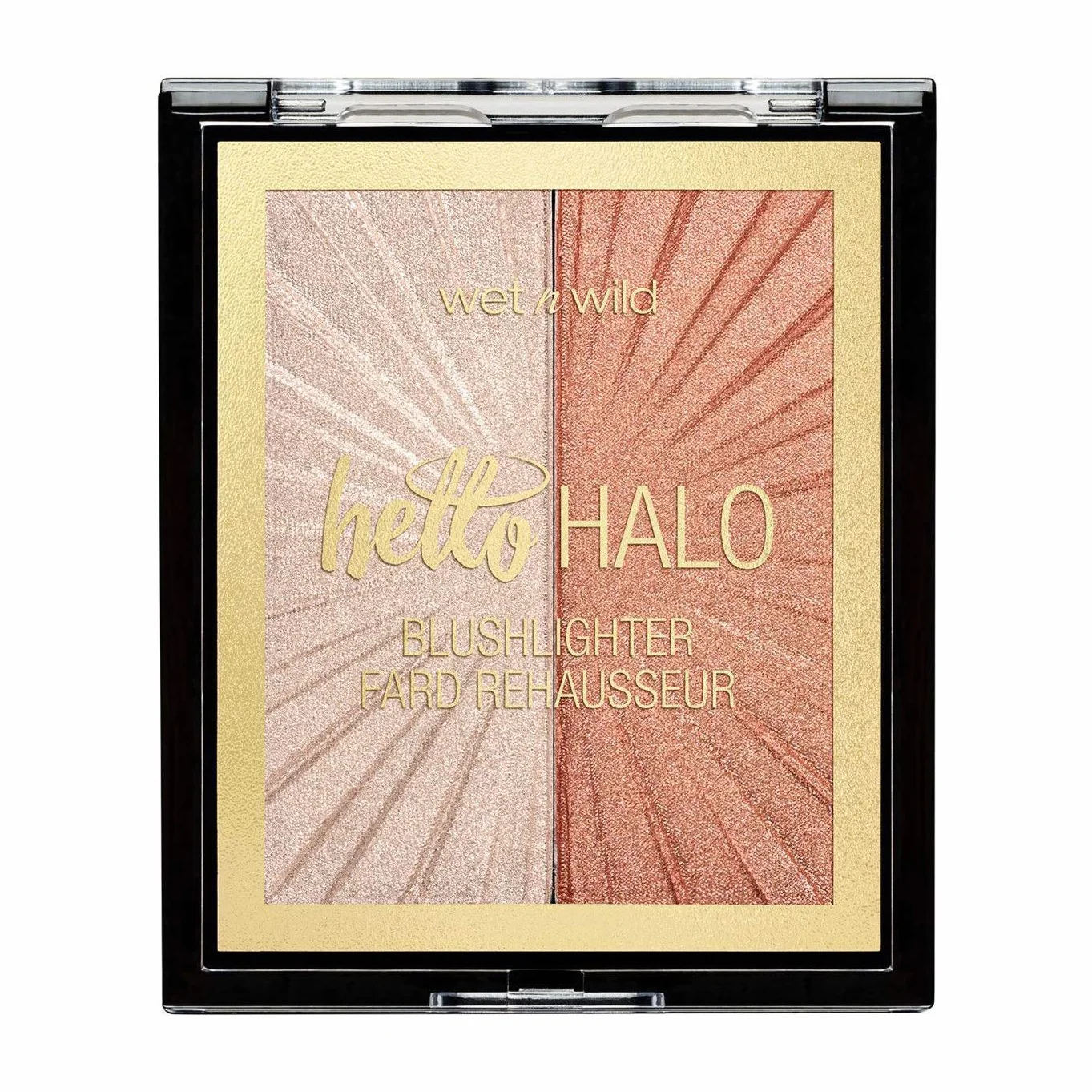 Wet n Wild MegaGlo Blushlighter, Blush and Highlighter Duo to Sculp, Highlight and Instantly Glow, Soft and Buildable Formula with Ultra-reflective, Micro-fine Pearl Pigments, Highlight Bling Shade