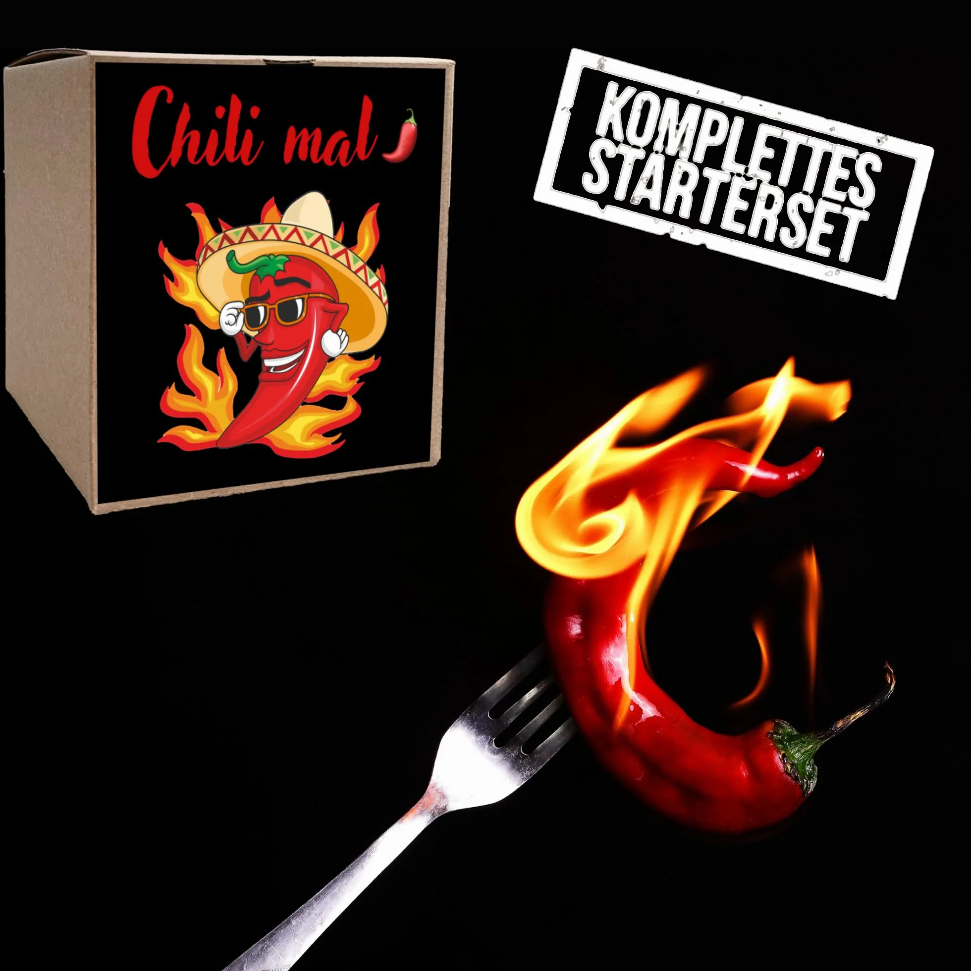 Zestaw do uprawy chili prezent dla mężczyzn