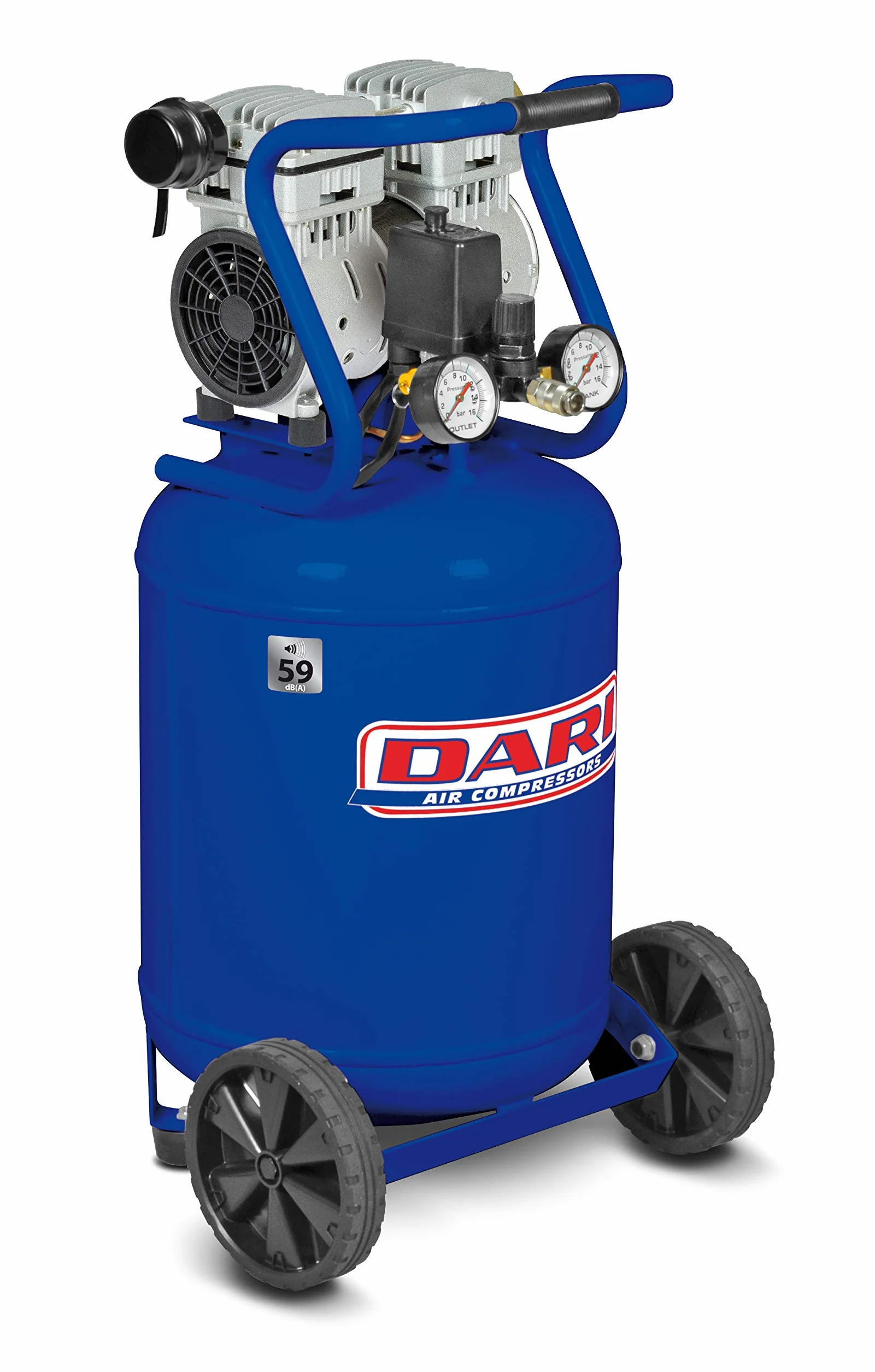 Dari - Siltek cicha pionowa sprężarka 1,3 HP
