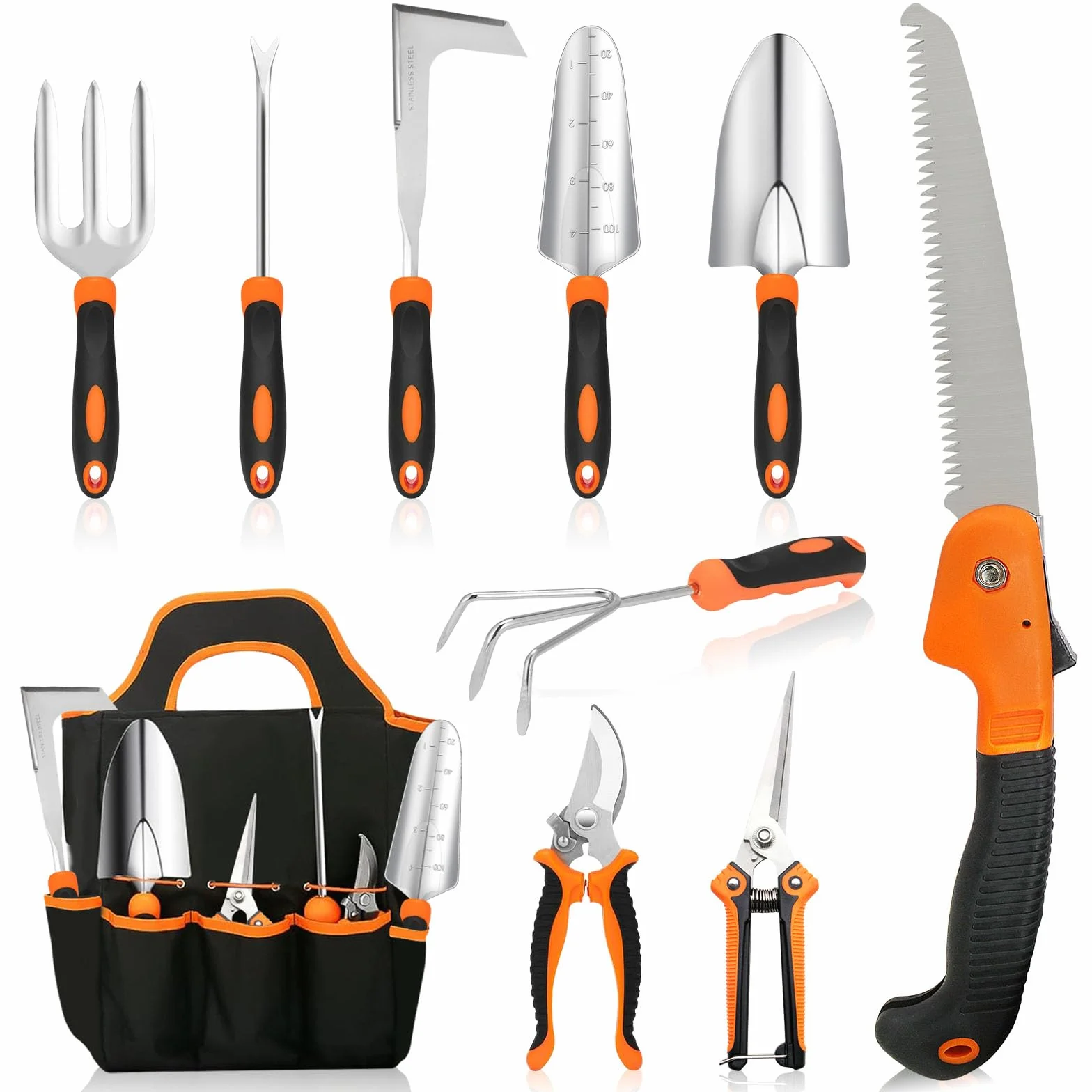 Heavy Duty Zestaw narzędzi ogrodowych 10 sztuk