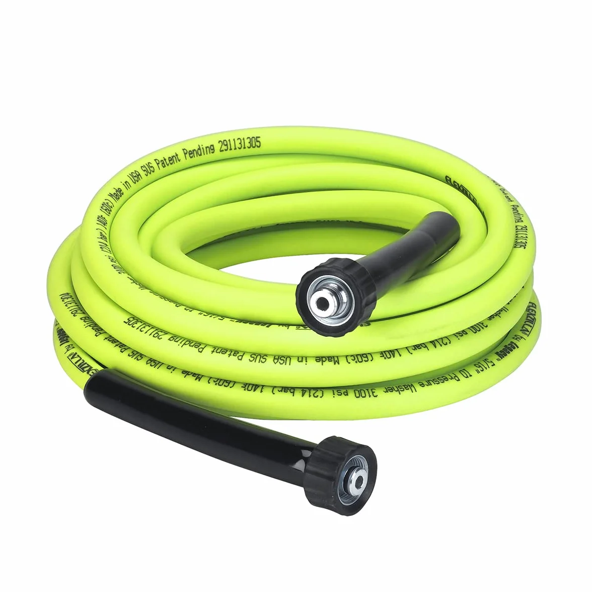 Flexzilla HFZPW3525M-E wąż do myjki wysokociśnieniowej 5/16 cala x 25, ZillaGreen, 1,5 cm x 7,6 m