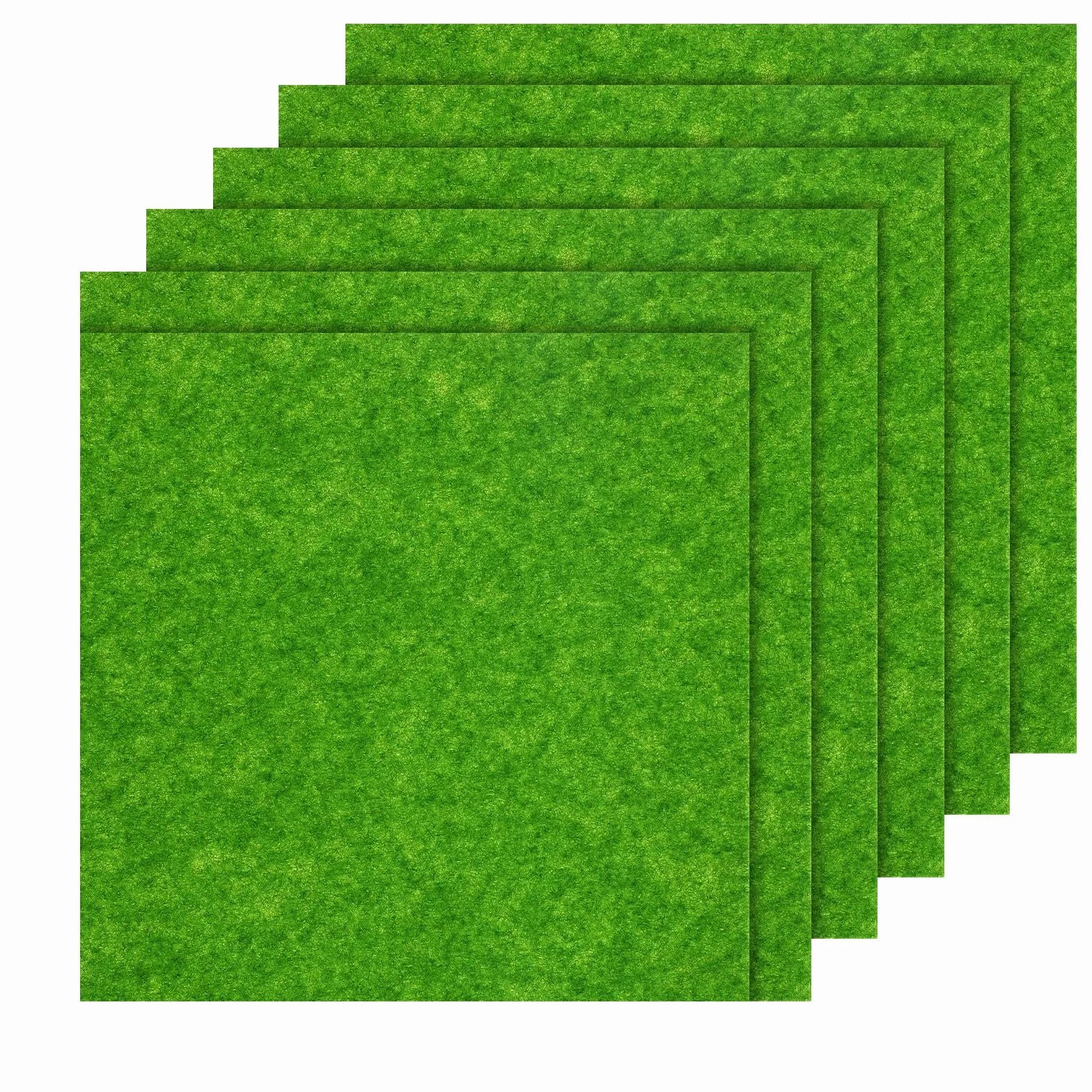 Sztuczna murawa miniaturowy ogród 6 sztuk 15 x 15 cm do majsterkowania