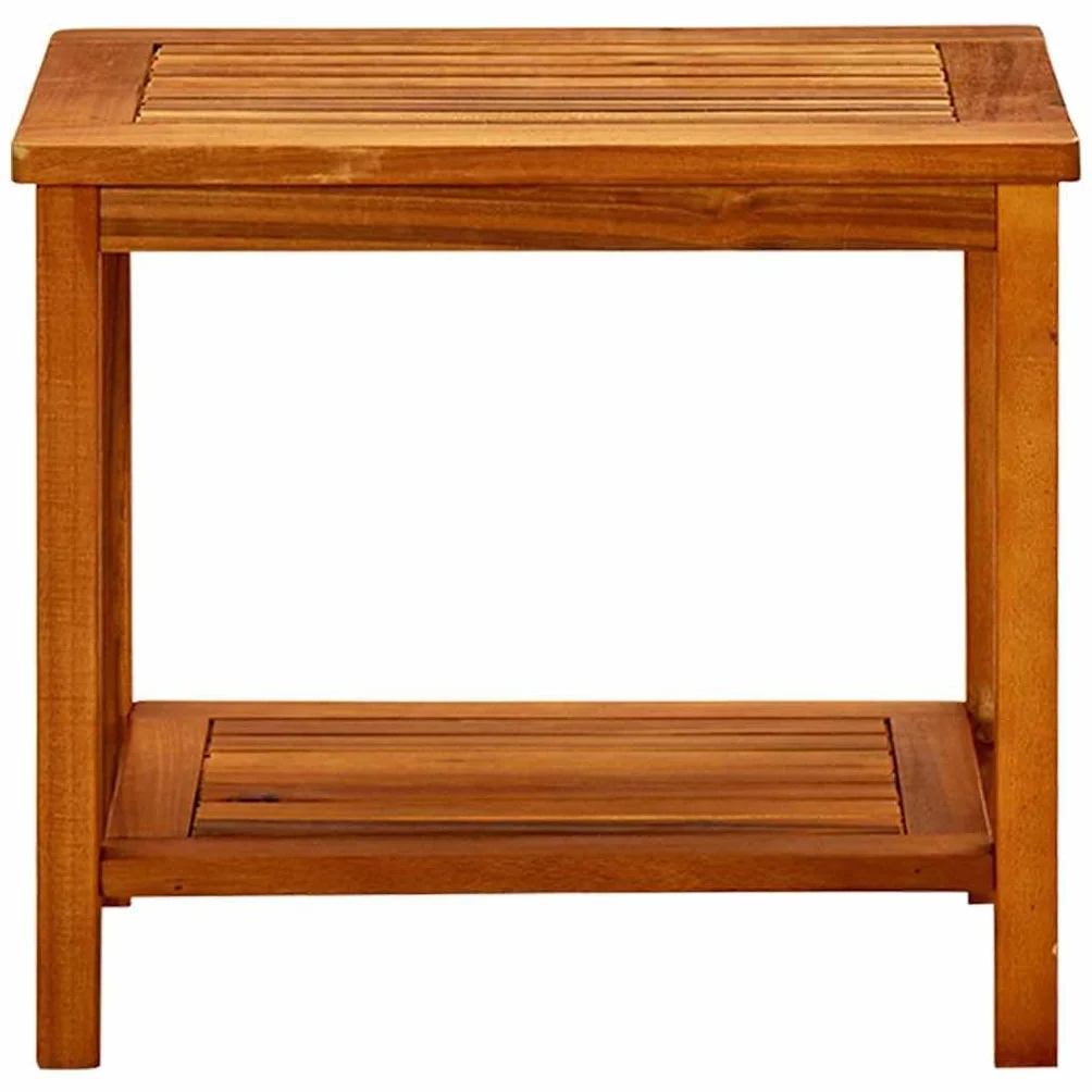 vidaXL Stolik kawowy 50x35x45 cm lite drewno akacjowe