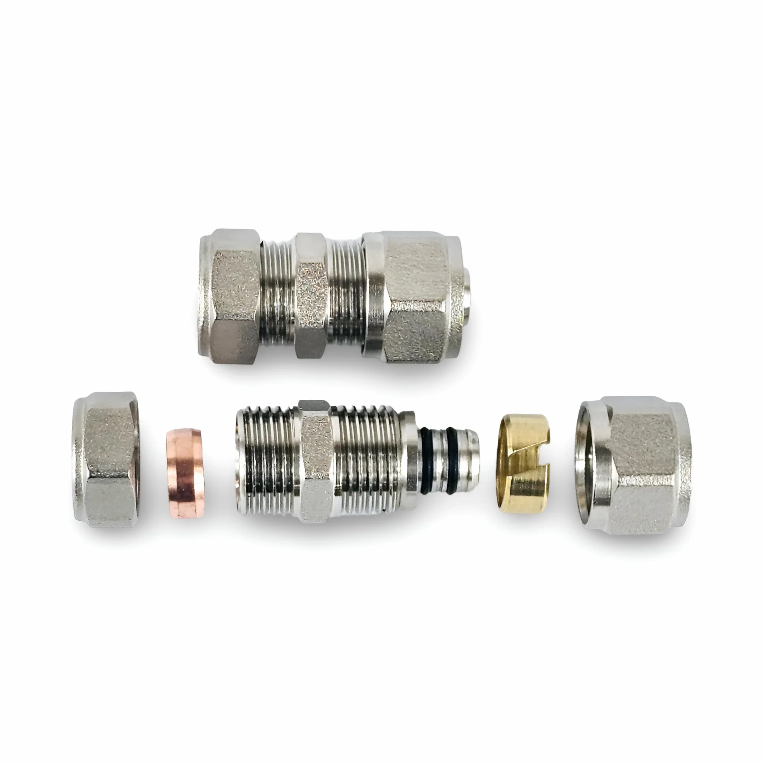 Adapter przejściówka PEX-CU 16x15 mm rura PEX na rurę miedzianą