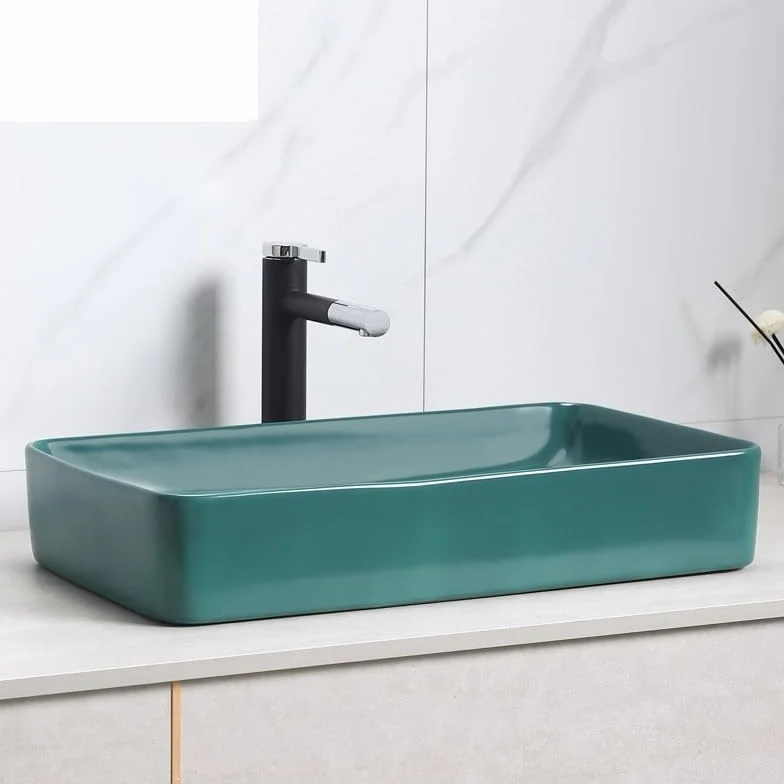 Umywalka Łazienkowa Umywalka Nablatowa Ceramiczna Ciemnozielona Umywalka Ceramiczna Nablatowa Umywalka Umywalkowa Umywalka Nablatowa